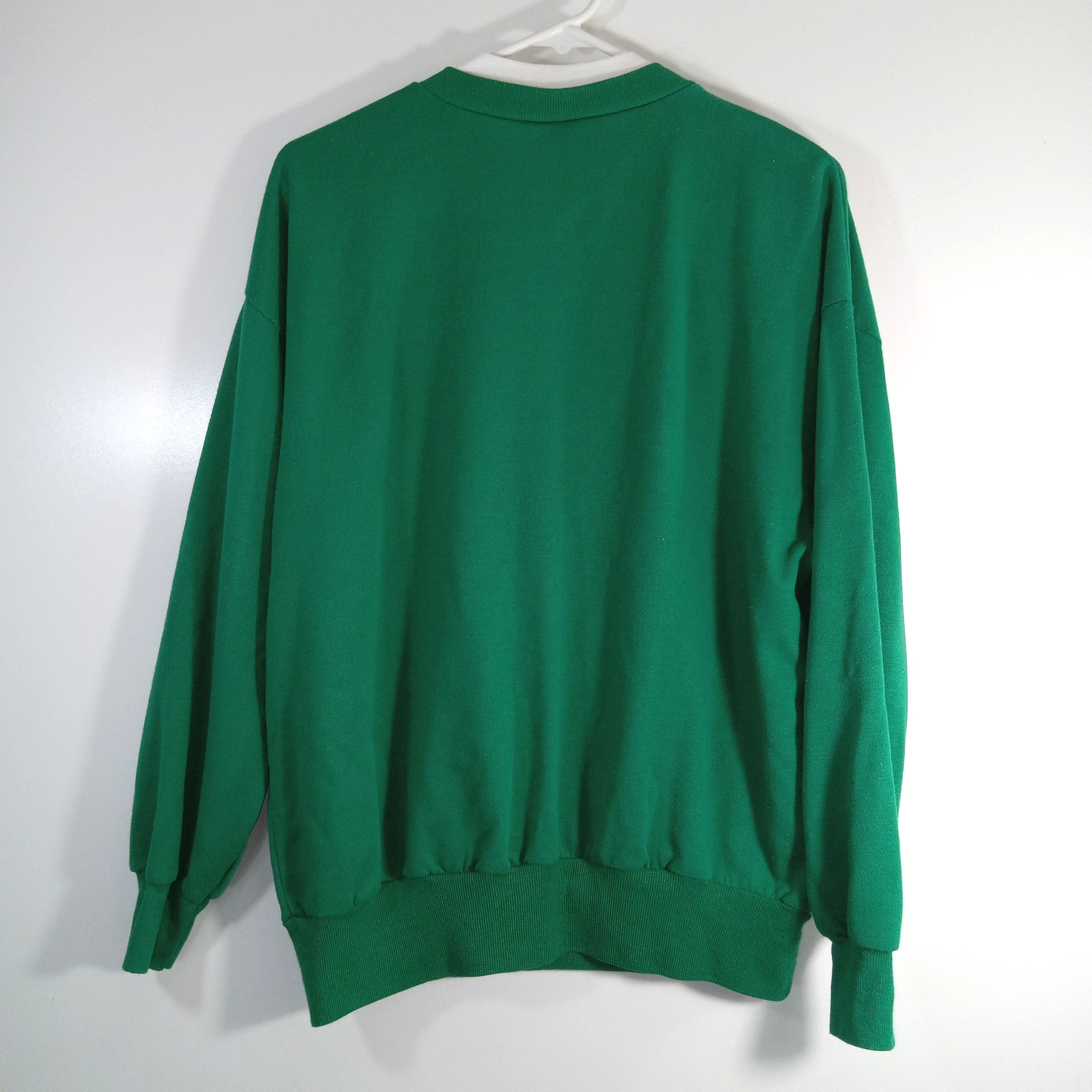 Nutcracker Green Christmas Kittens Sweatshirt Size XLarge Vintage Graphic Cat