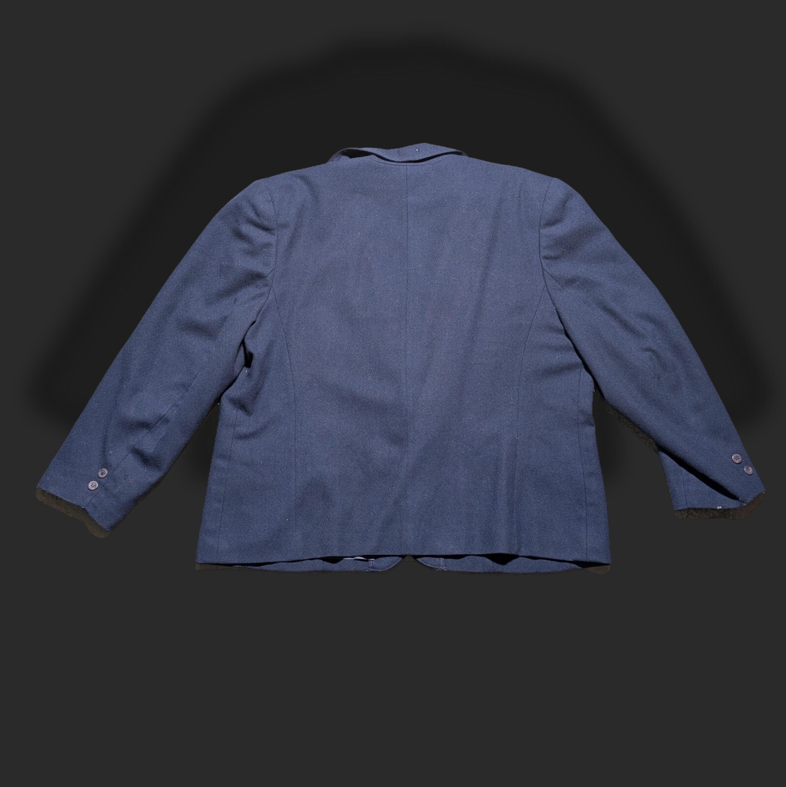 80s Ladies Pendleton Blazer United States Blue Wool XL