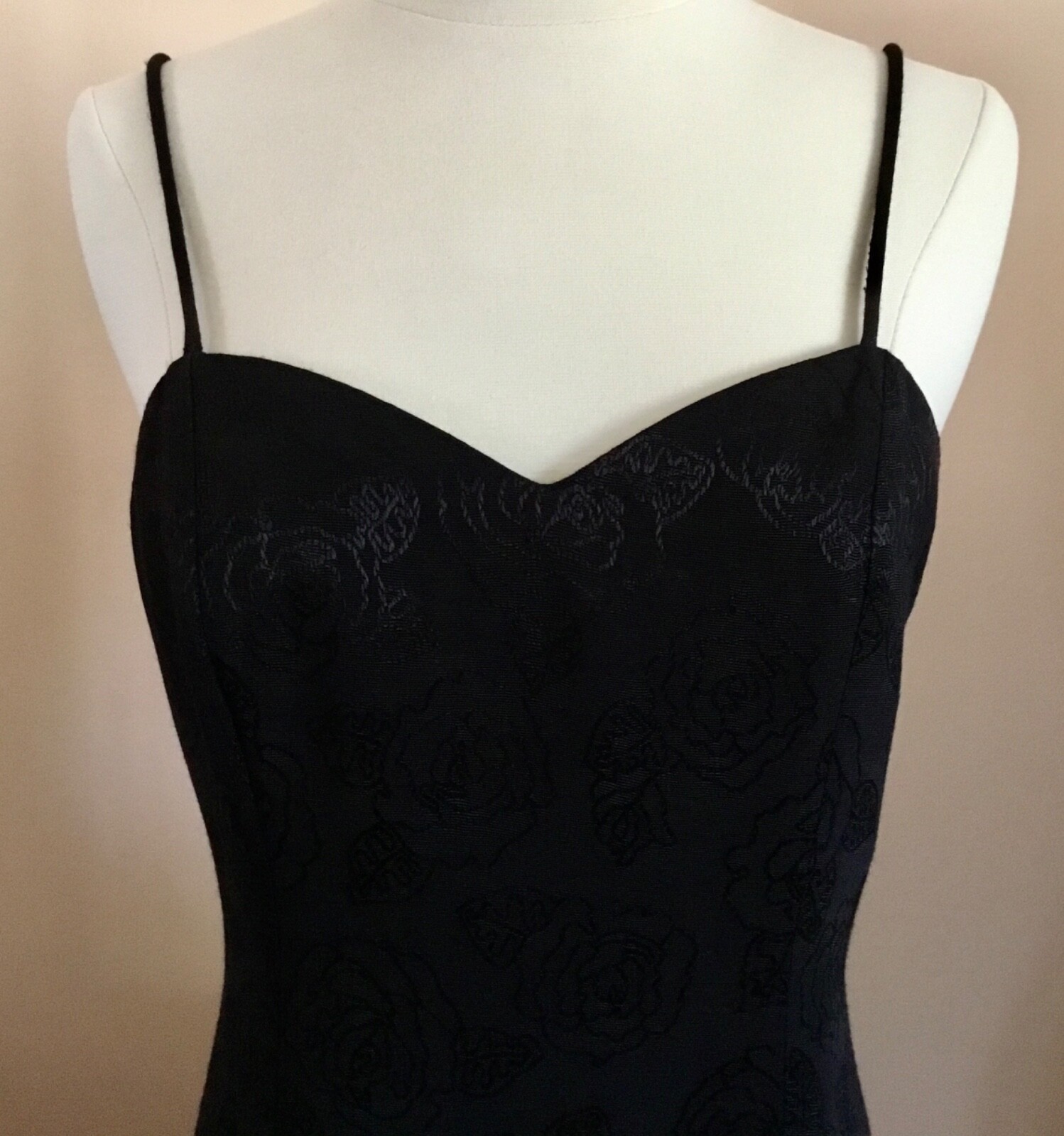 VTG &lsquo;POSITIVELY ELLYN&rsquo; 2 PC DRESS & JACKET BLACK & WHITE NO SZ OR FABRIC LABEL