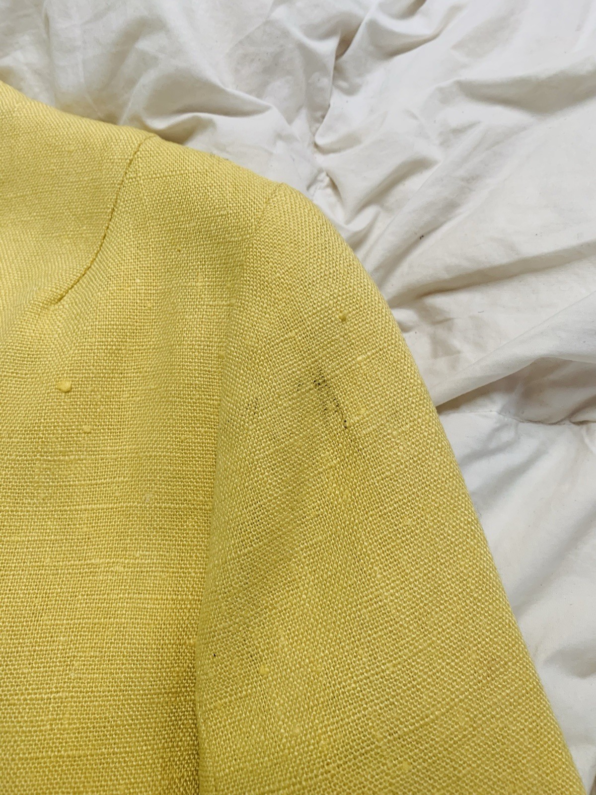 Le Clique mod 1960s Yellow Women&rsquo;s Suit Jacket blazer S