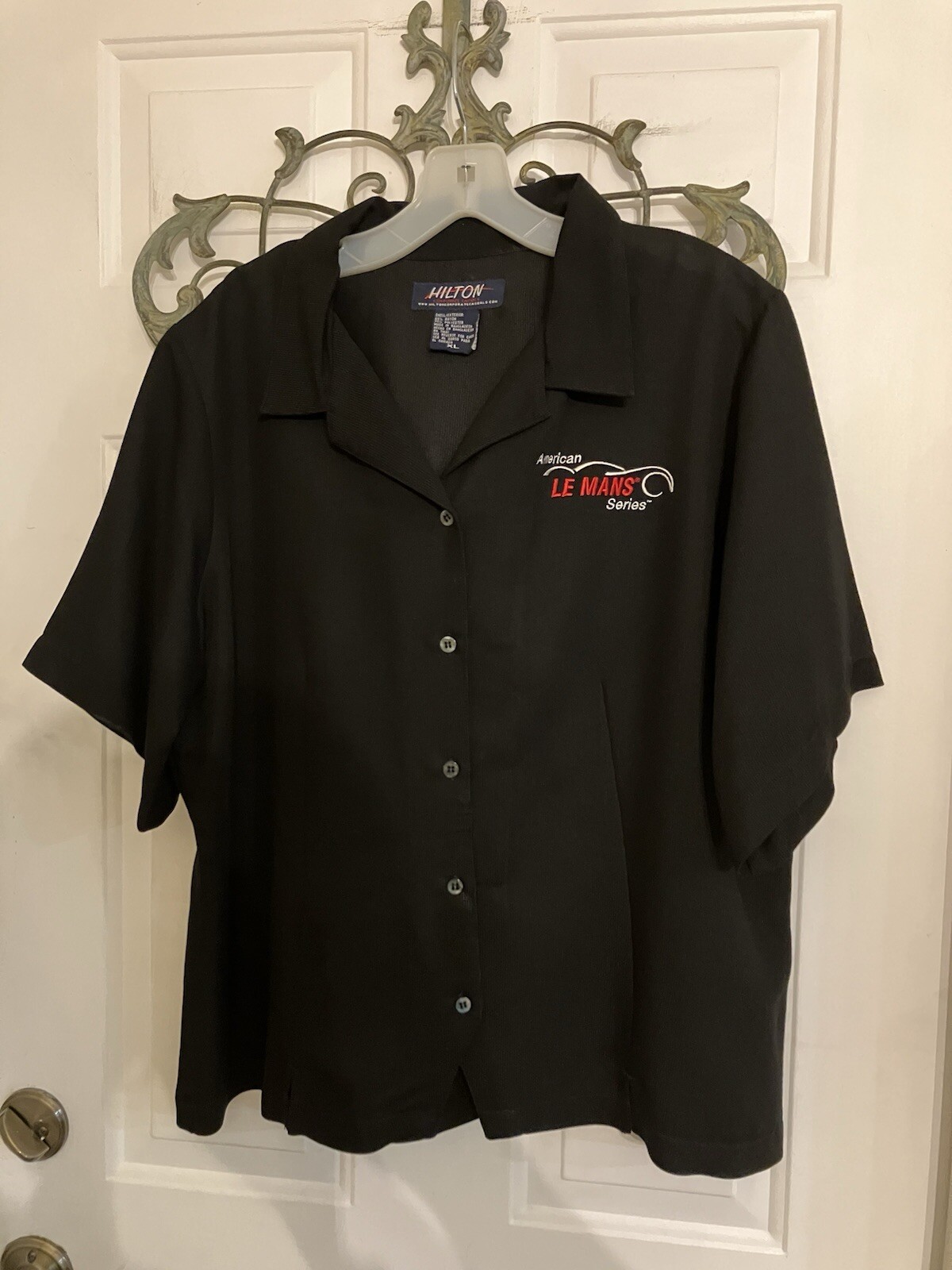 American Le Man’s Racing Series Vintage XL Embroidered Women&rsquo;s Shirt, Excellent.
