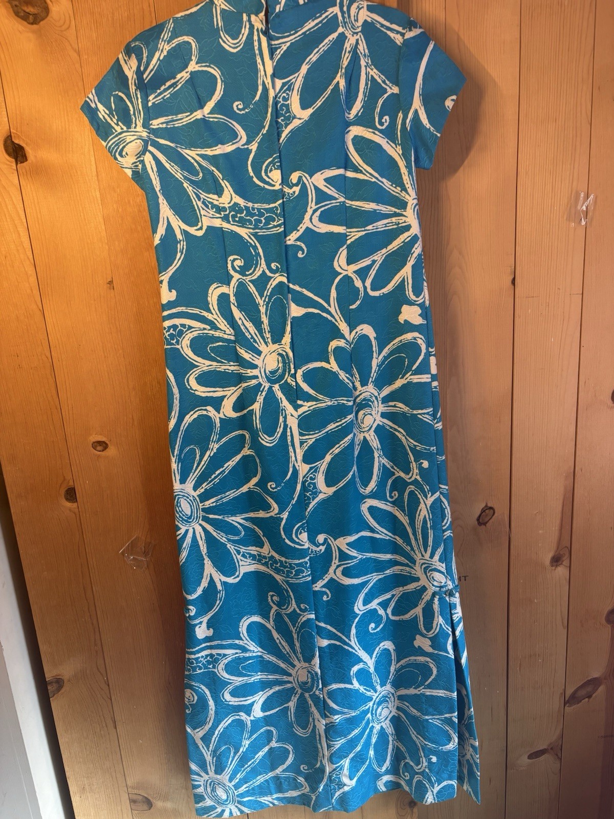 VTG 1960s McInerny by Sydney Honolulu Hawaiian Cheongsam Dress M 38/34 NWD