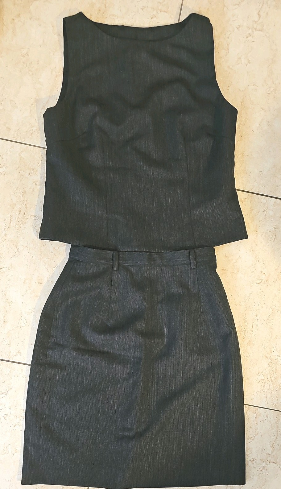 Rare Andy Ho x H.P. France Tailored 2-Piece Skirt & Top Set – Mint Condition