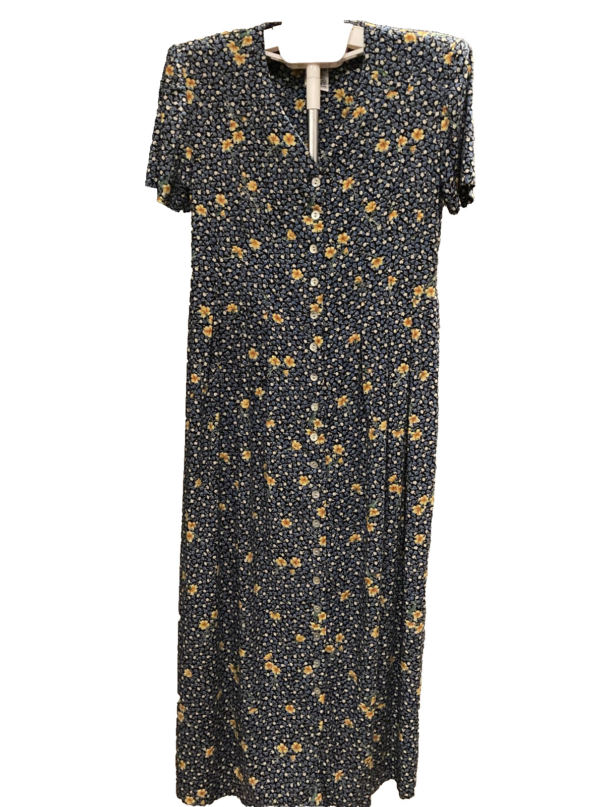 Jessica Howard Petite Button-Down Dress Size 2P Petite Cottagecore Vintage