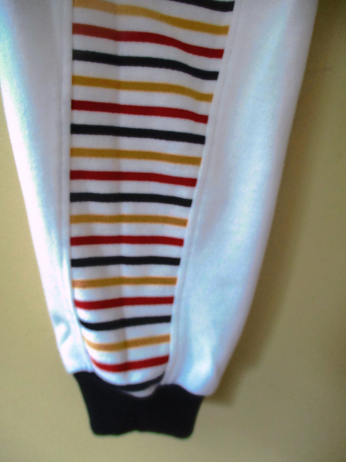 MONDI SPORTS J OGGER PANTS WHITE MULTICOLOR COTTON BLND SIZE 42 EU VINTAGE