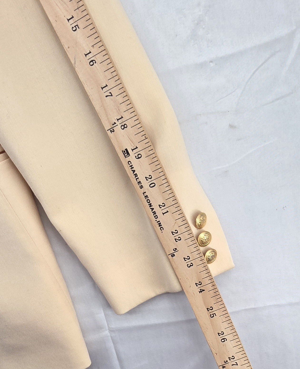 VTG 90s Pendleton Double Breasted Wool Blazer Gold Crest Buttons Women 12