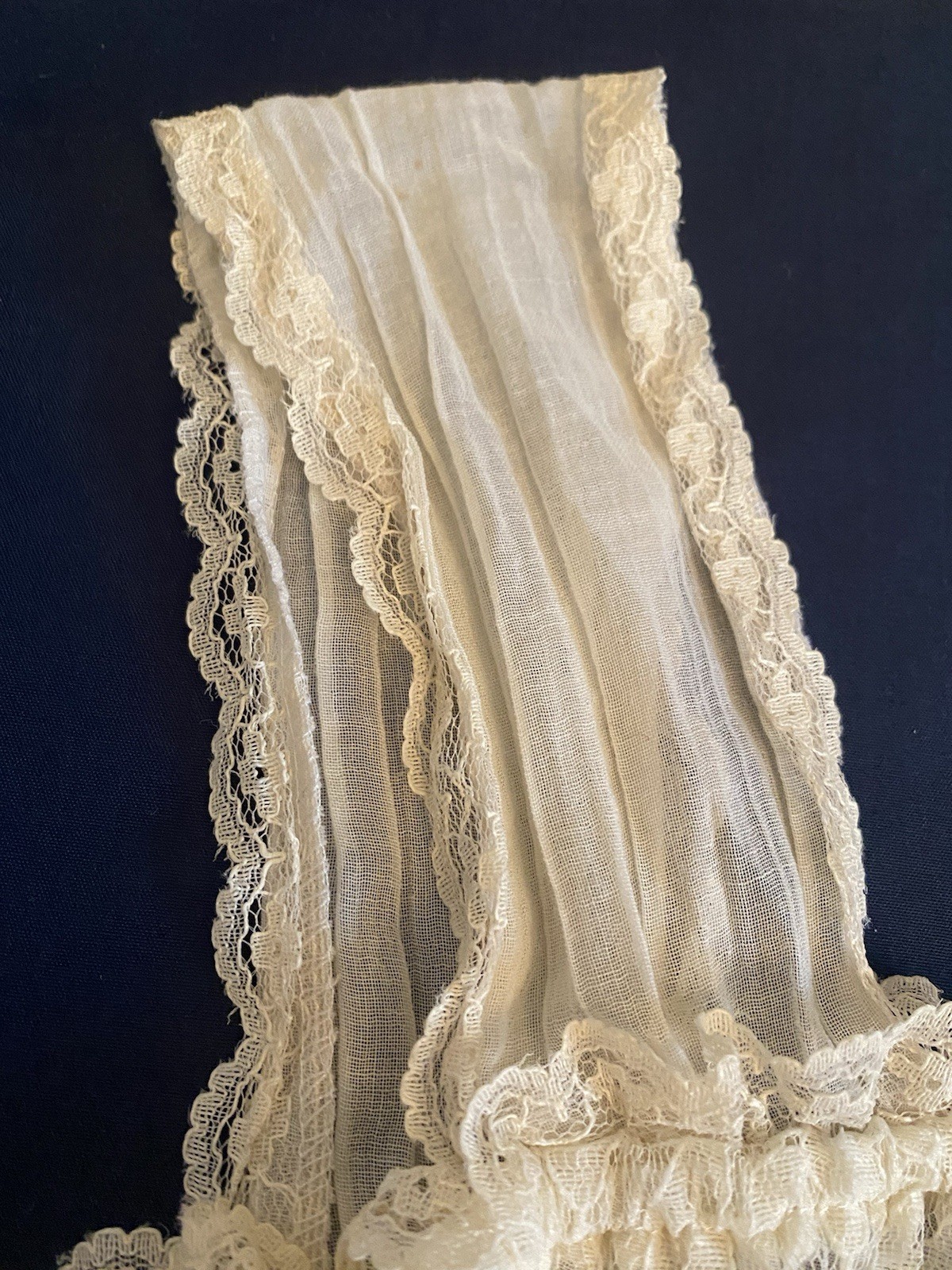 Vintage 1970s Semi Sheer Chiffon Prairie Boho Hippie Sundress California NWOT