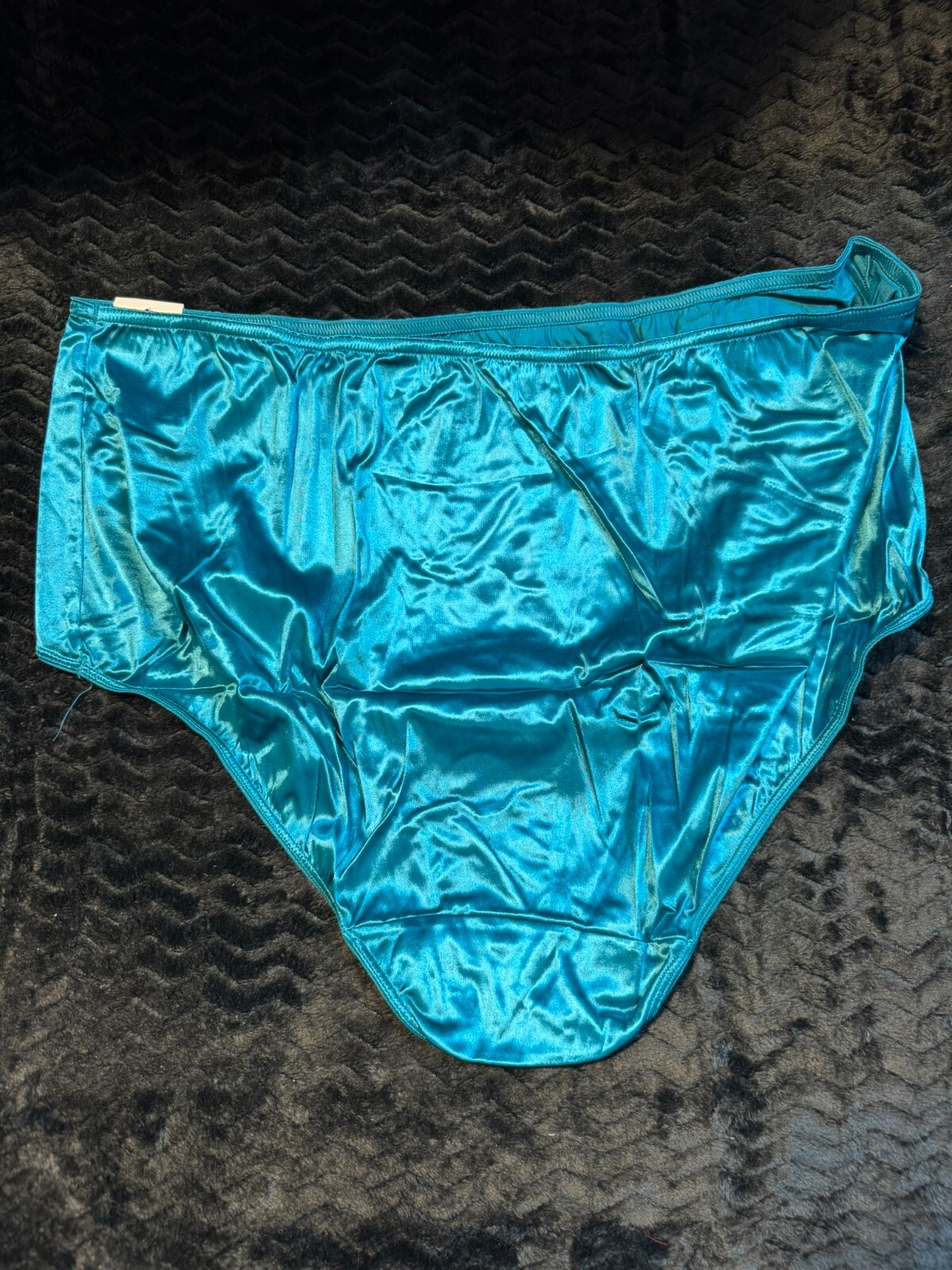 NWT VINTAGE AVENUE BODY 26/28 3XL/4XL SATIN NYLON SECOND SKIN SECRET TEAL