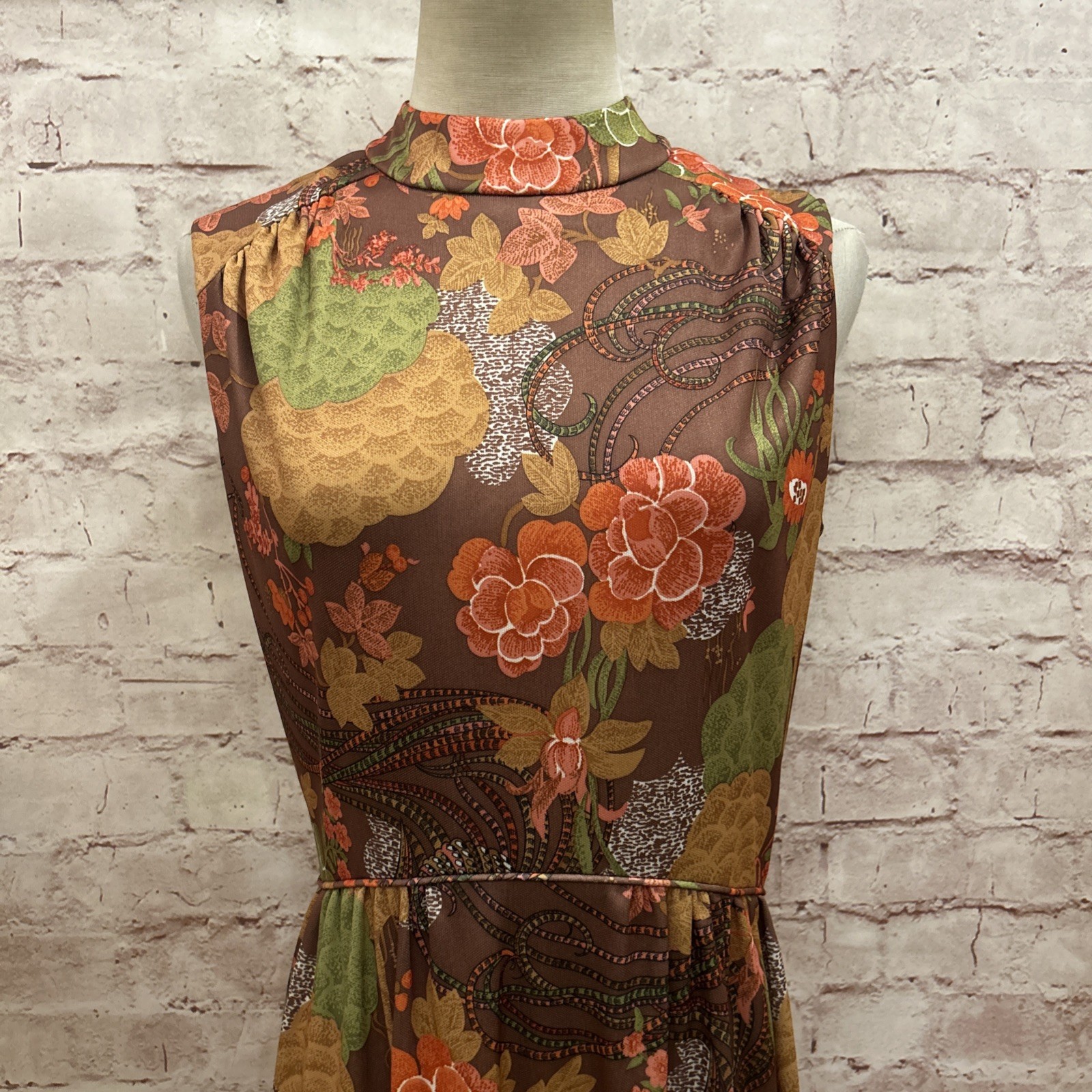 Vintage Andrea Gayle dress *Medium *see Description mod House 60’s Garden Party