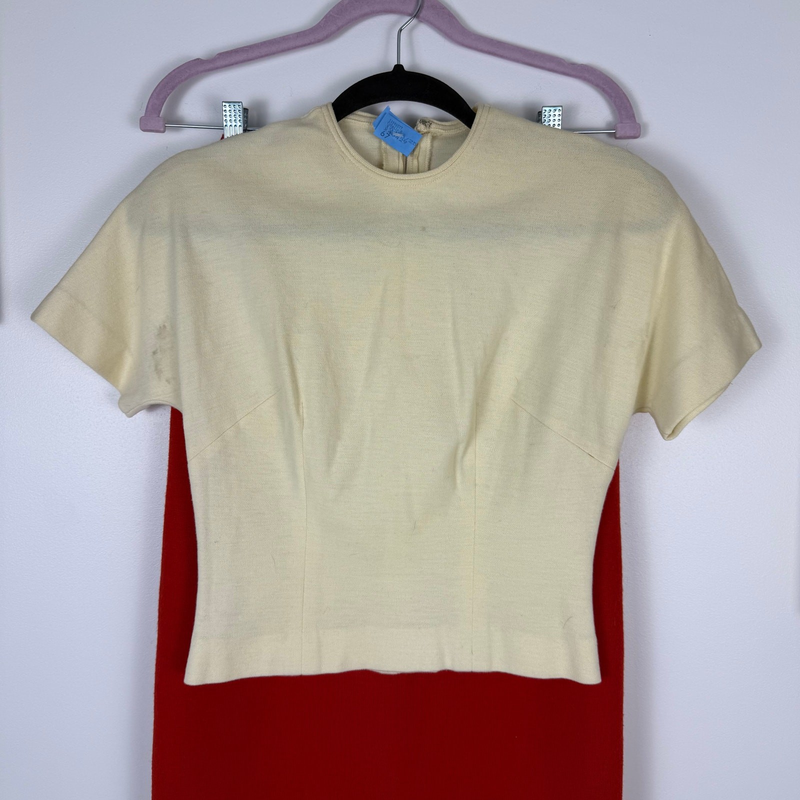VINTAGE 1960s Italian wool 3 piece ladies suit Small