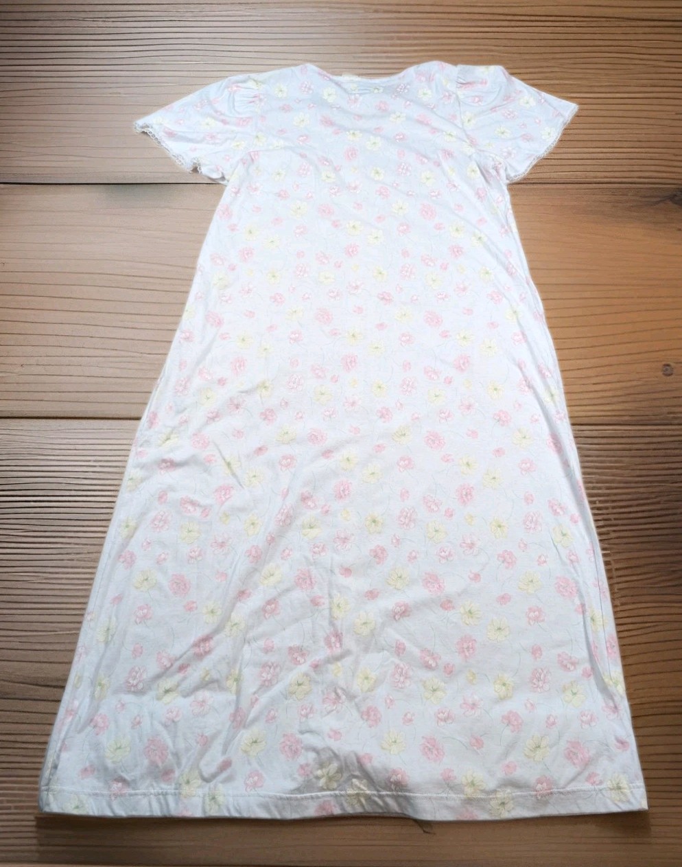 Vintage NWT Maidenform Nightgown Pink Dogwood Size Small 100% Cotton