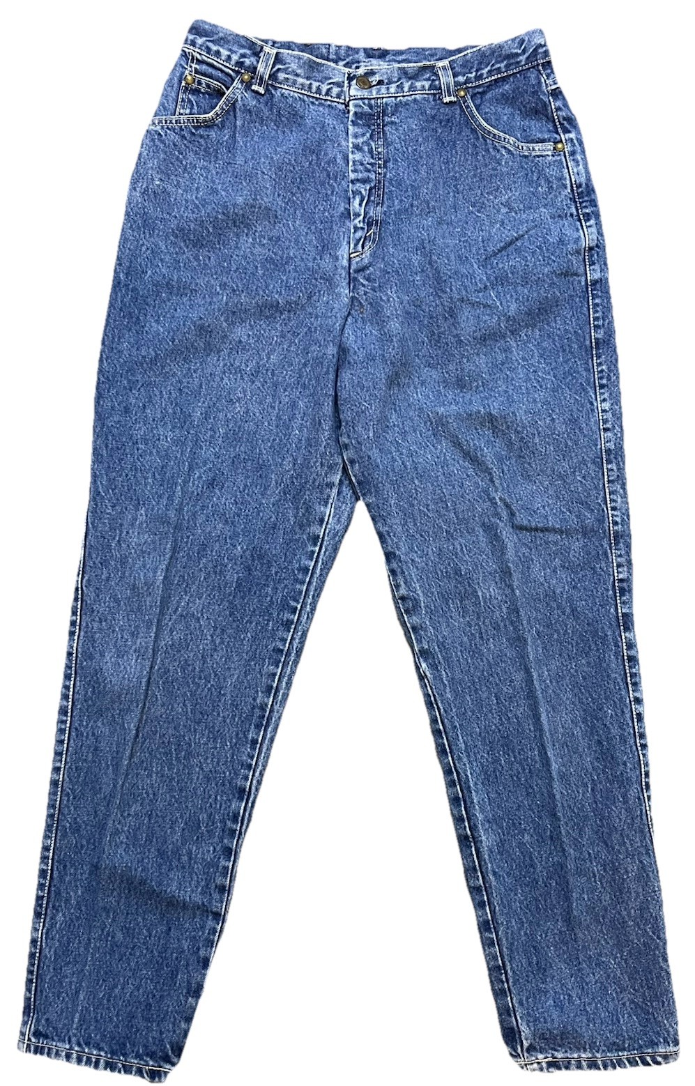 Vtg Levi’s 32×30 Denim Jeans Silver Tab March 1987 High Rise Taper Cotton USA