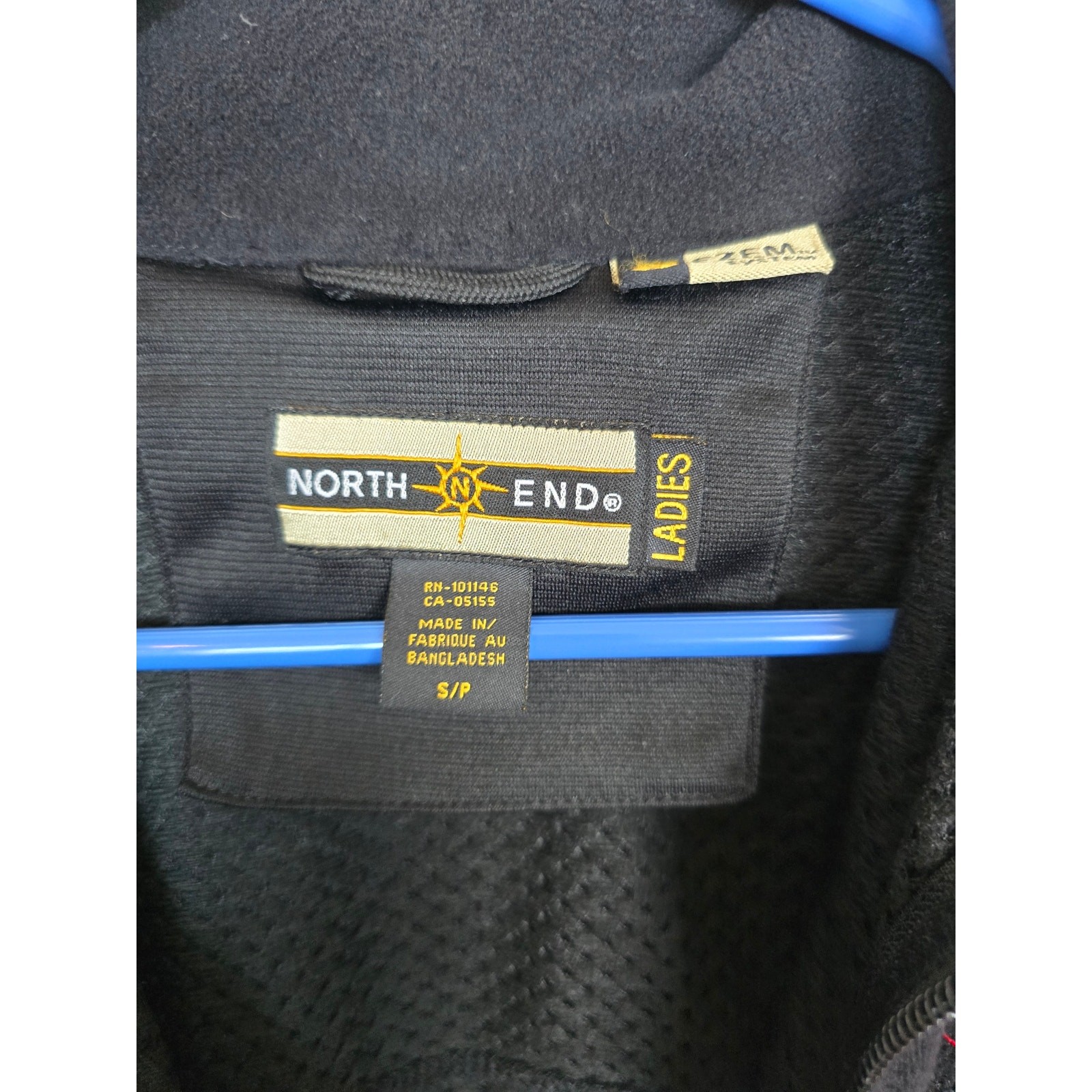 North End Fleece Jacket size small black