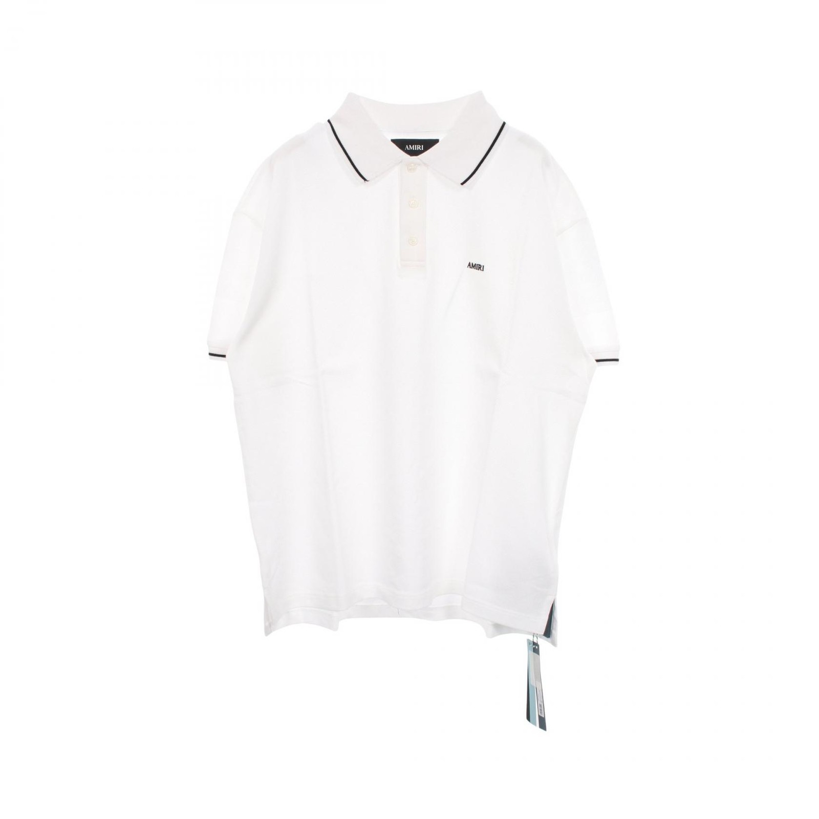 AMIRI Logo Embroidered Cotton Polo Shirt – DUTY FREE