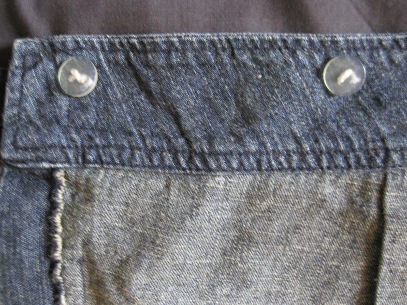New Y2K l.e.i Denim Wrap Around Super Short Mini Skirt Heavily Pleated Sz. 5 SM.