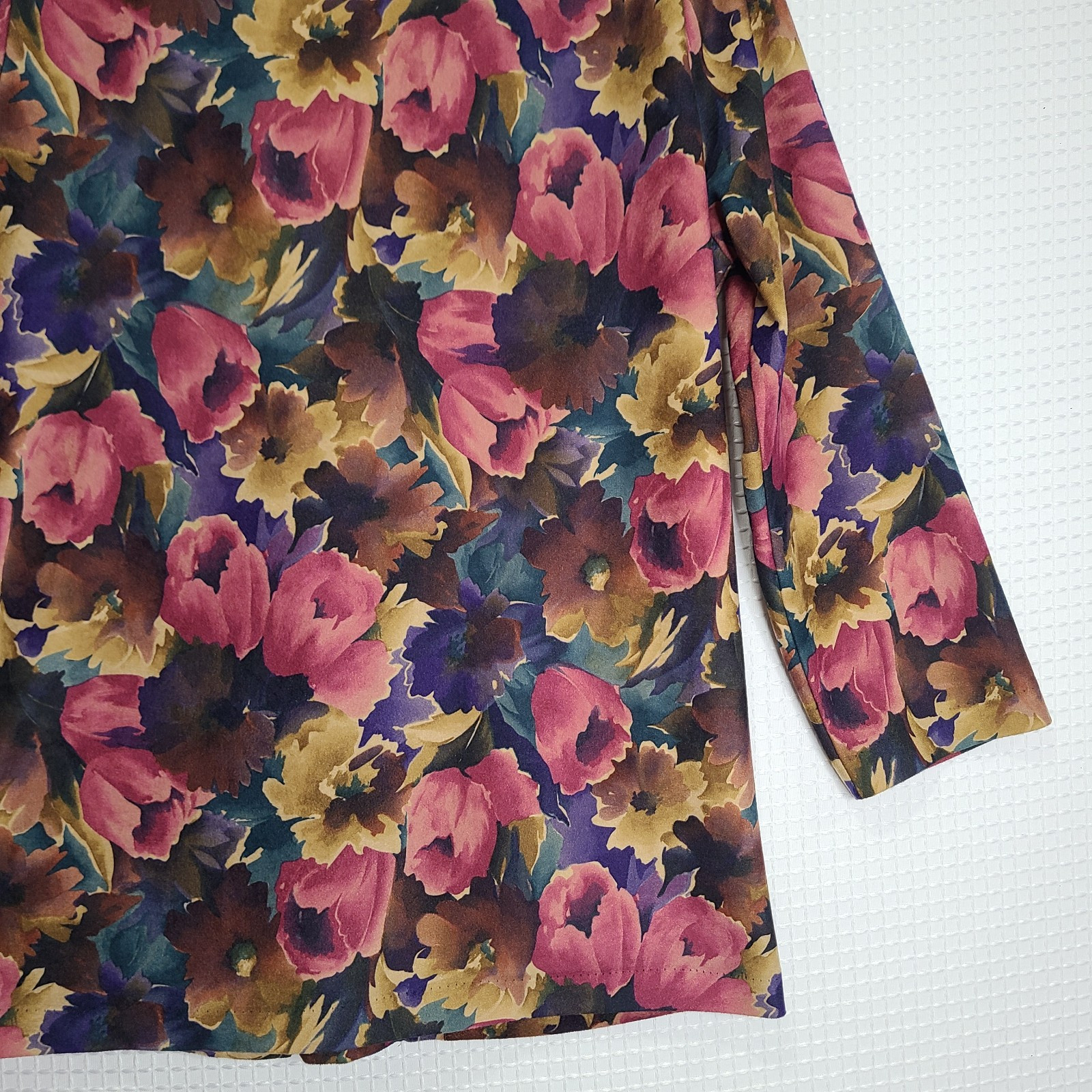 Vintage Joanna Floral Single Button Blazer Jacket Size Women’s Size Medium