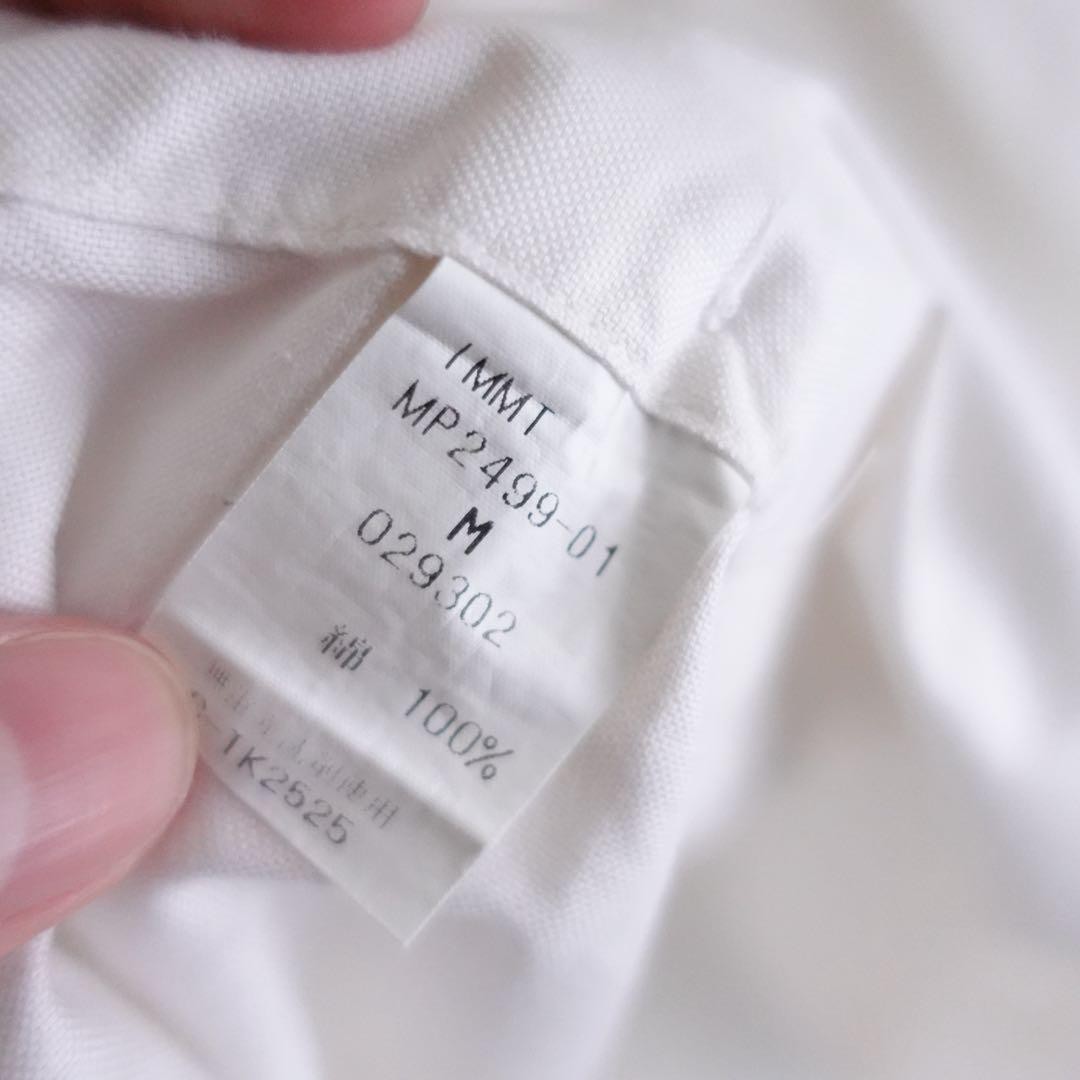 1980s90s Miyake Design Studio Asymmetry Square Cut Shirt