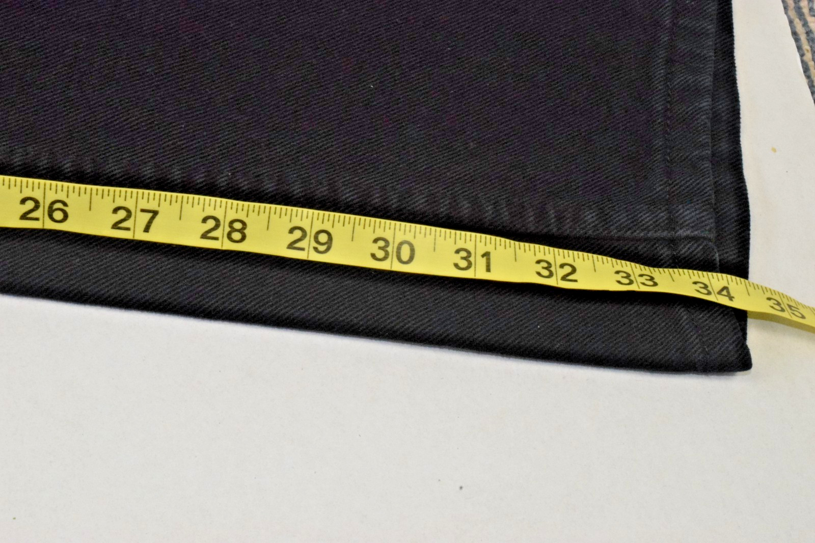 Vintage Levis Silver Tab Jeans Size W32 L34 2001 Black Loose Fit Made USA