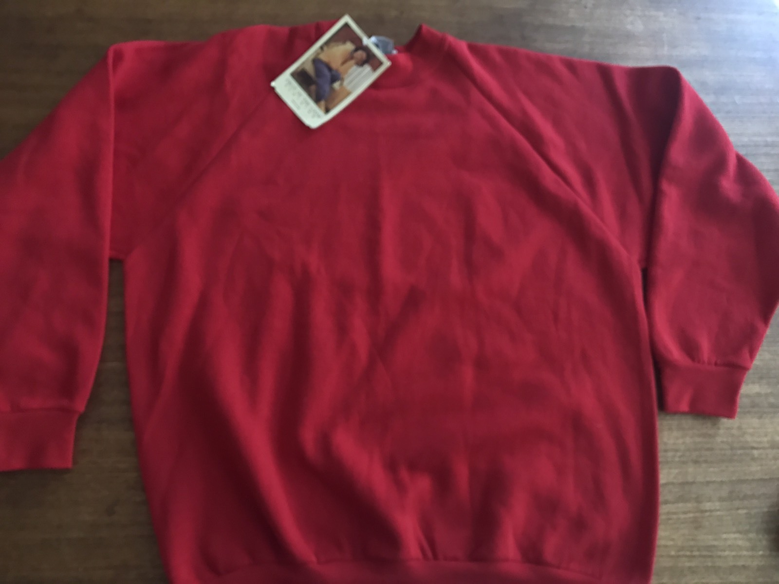 FRUIT OF THE LOOM Vintage Womens Sweatshirt XL NWT new 1997 16-18 50/50