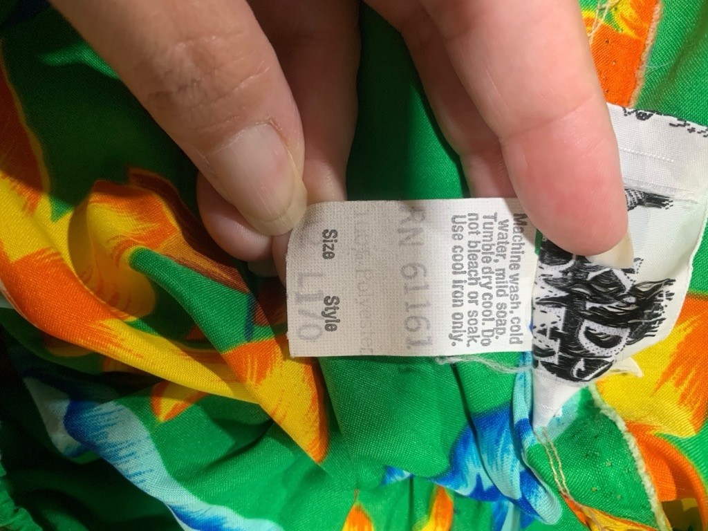 Vntg 70’s Women&rsquo;s POMARE KIDS Green Yellow Hawaiian Floral Maxi Dress sz S