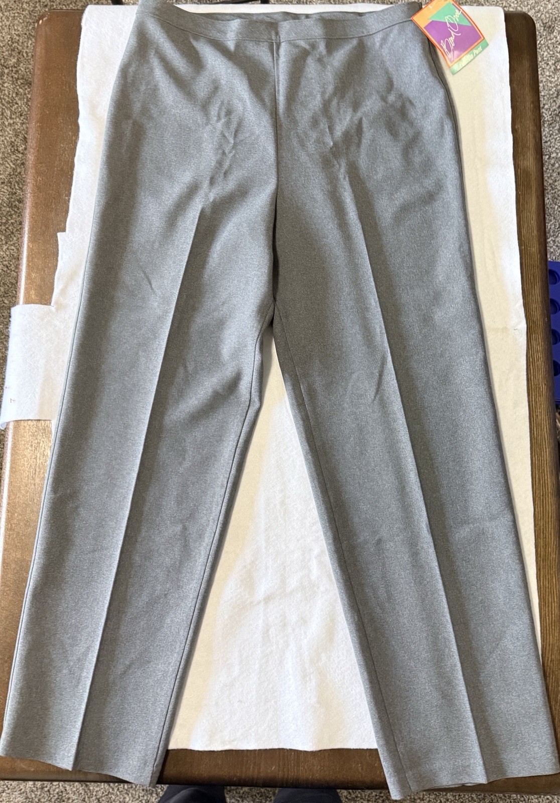 Vintage 1980&rsquo;s Levi&rsquo;s Bend Over Gray Women&rsquo;s Dress Pants Size 38×32/ 18w 20w NOS