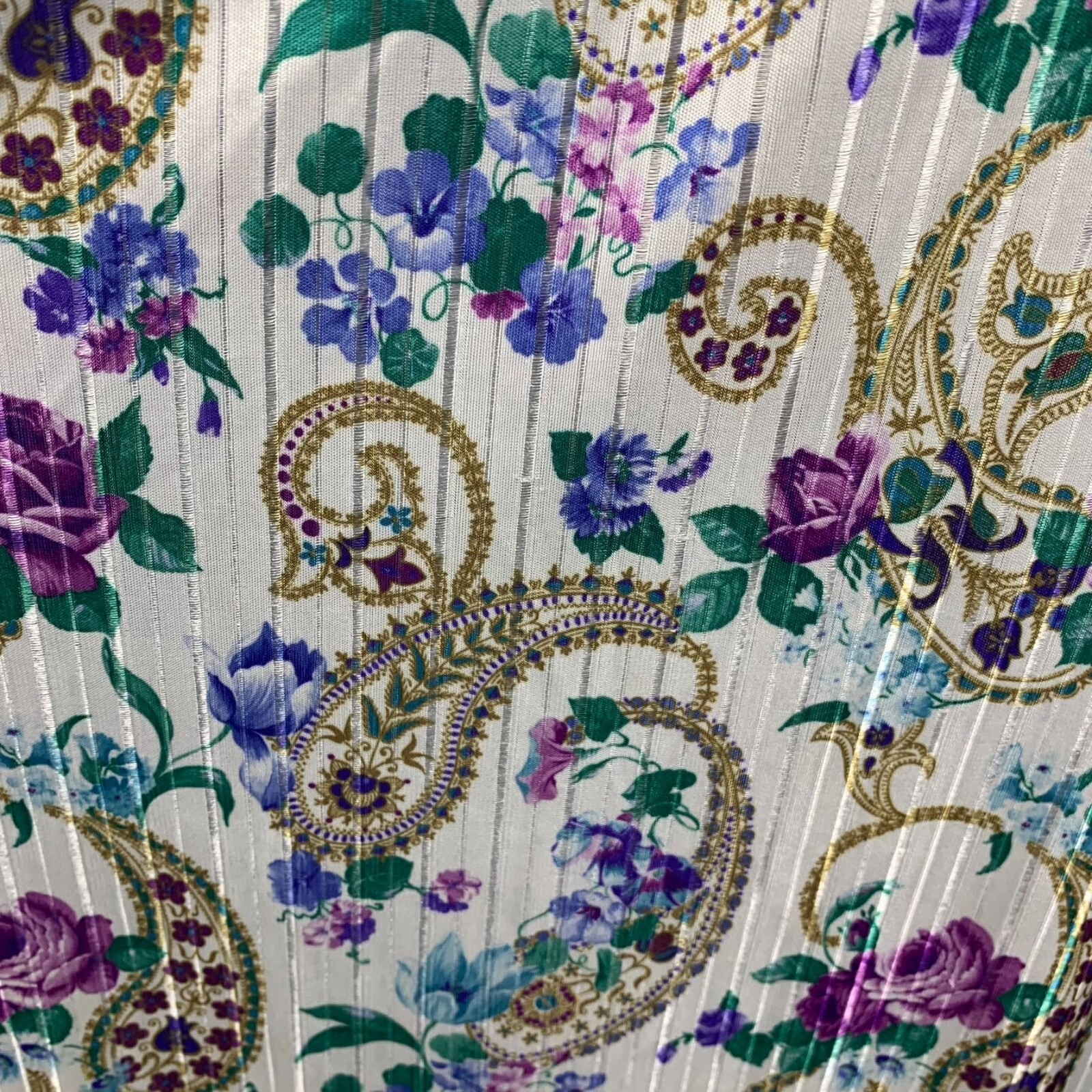Intimate Options Vintage Nightgown Floral Paisley Grandmacore No Size Tag (L)