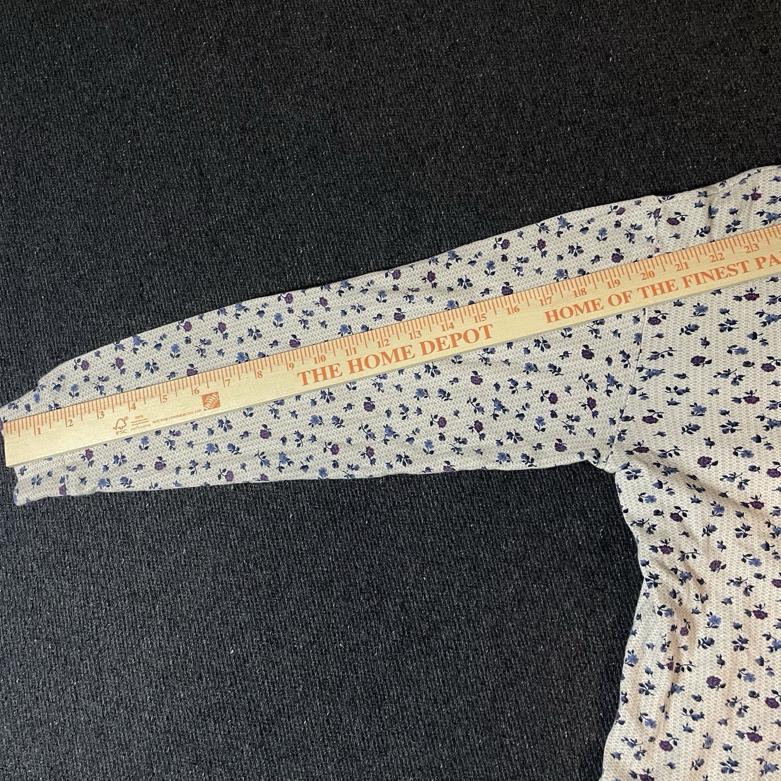 Vintage 90s Northern Reflections Floral Top Mock Neck Cottagecore Grandmacore M