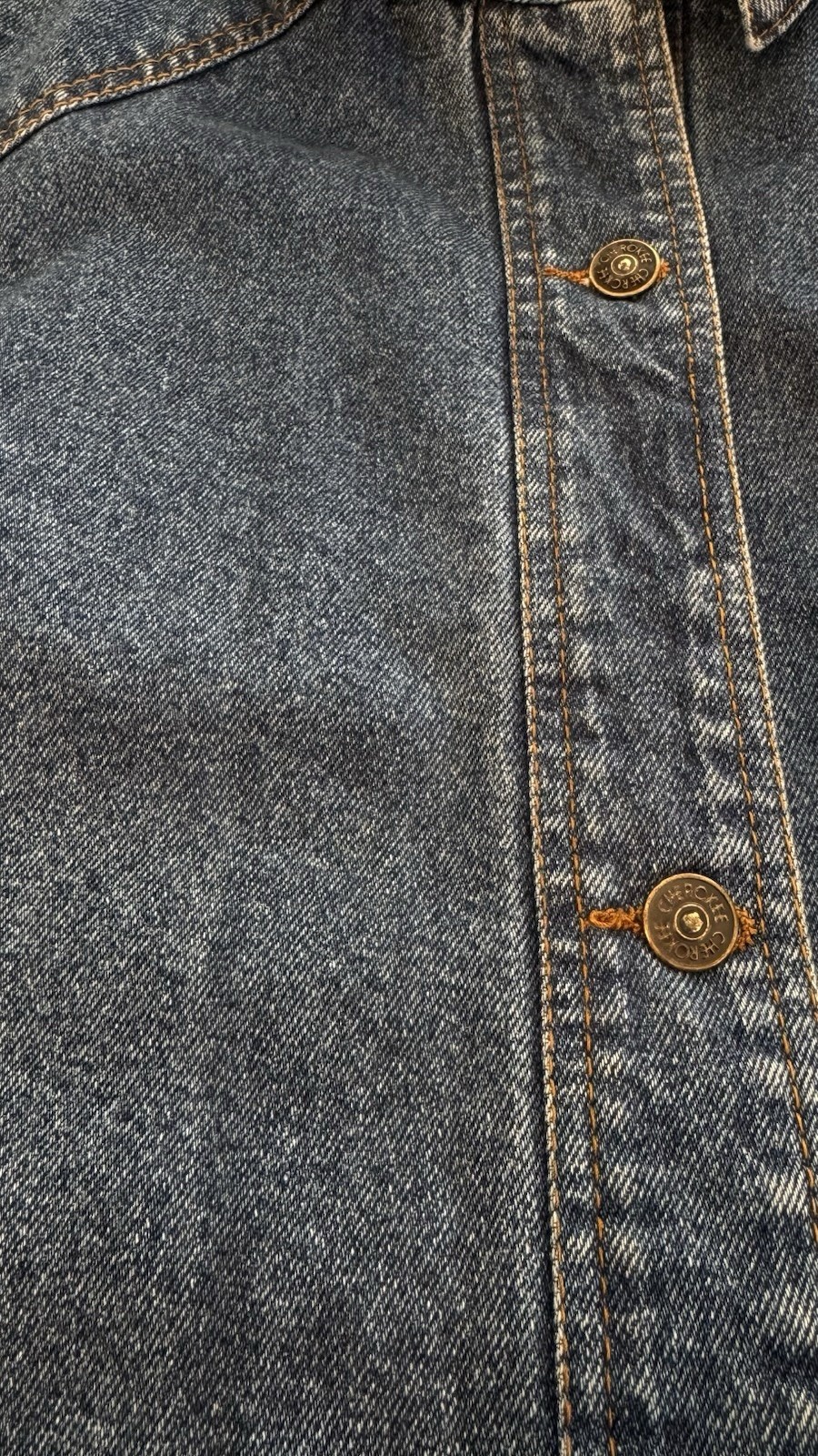 Vintage Cherokee Plus Size Denim Duster 3 XL See Description for Measurements