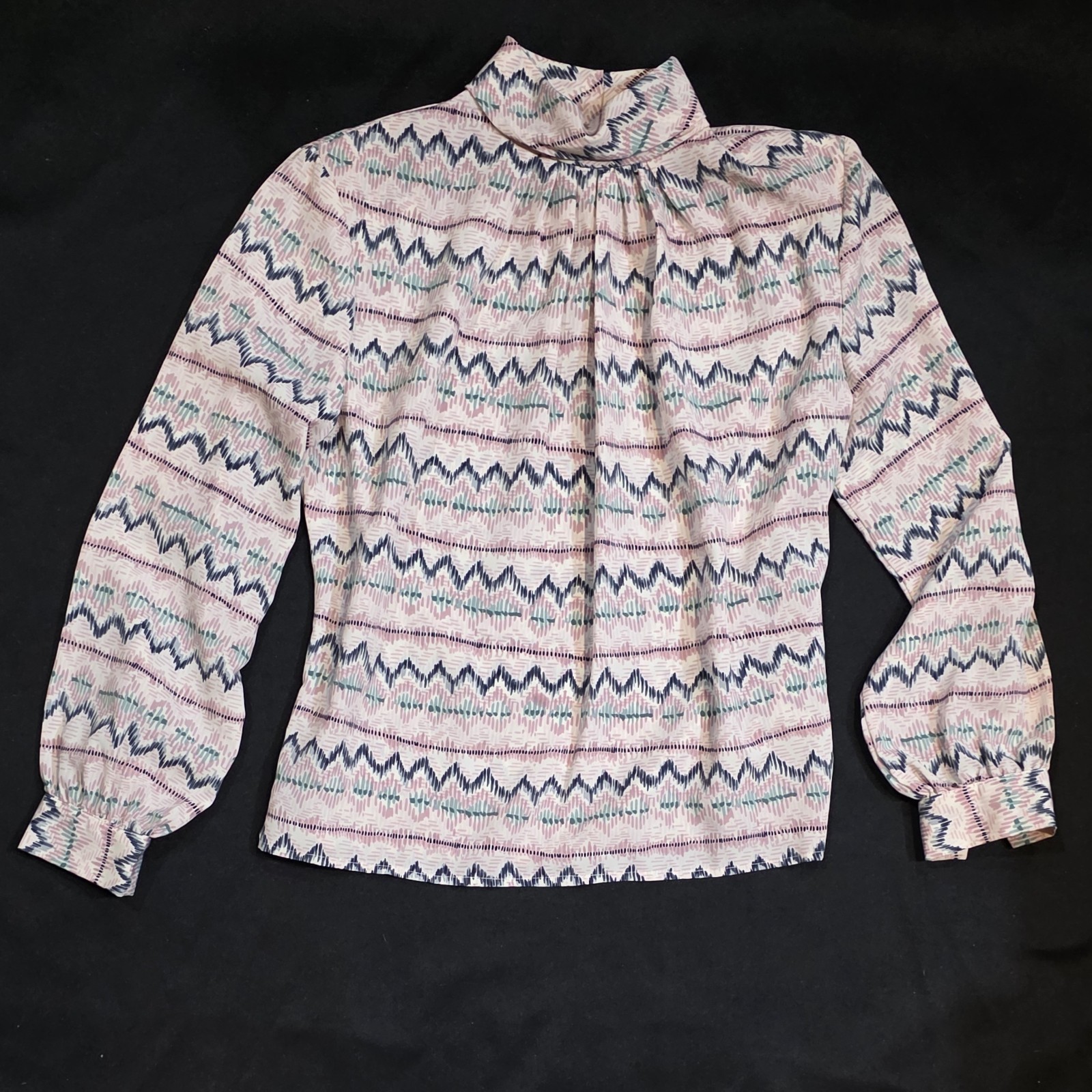 Vintage Anna Kristie Longsleeve Blouse – Size 10 Petite