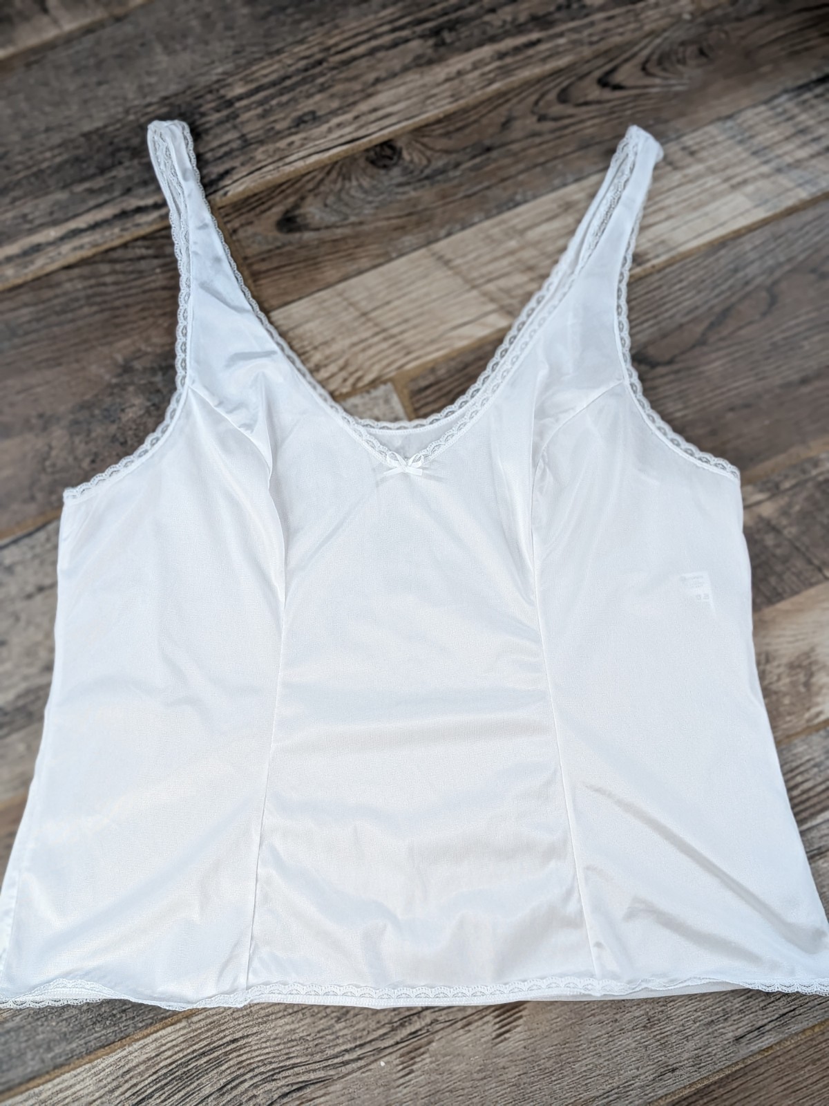 LOT 2! SIZE 38/44💋Vtg Shadowline Slip Camis Camisole Negligee Lingerie Nylon