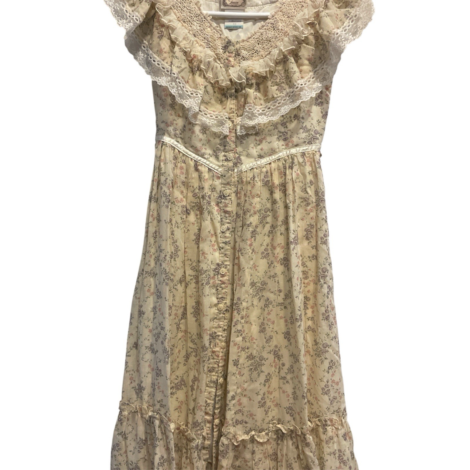 Gunny Sax Vintage 1988 Party Prom Dress, Size 10