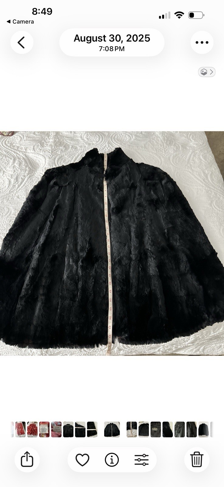 Antique Fur cape /1920s / Good Condition for Age See Photos