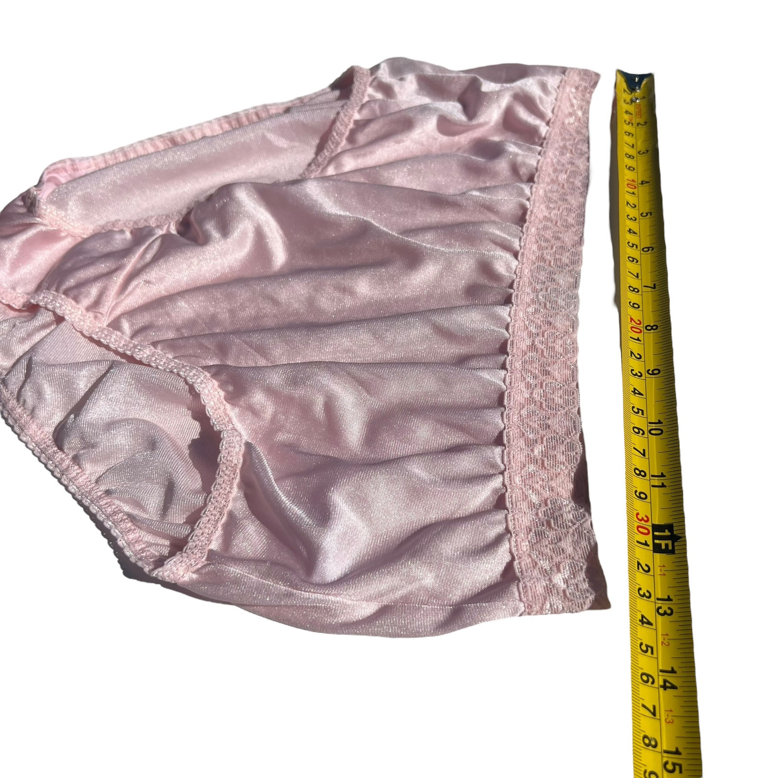 Vintage Fruit of The Loom Panties Nylon 8 Sheer Shiny Second Skin Silky Satin