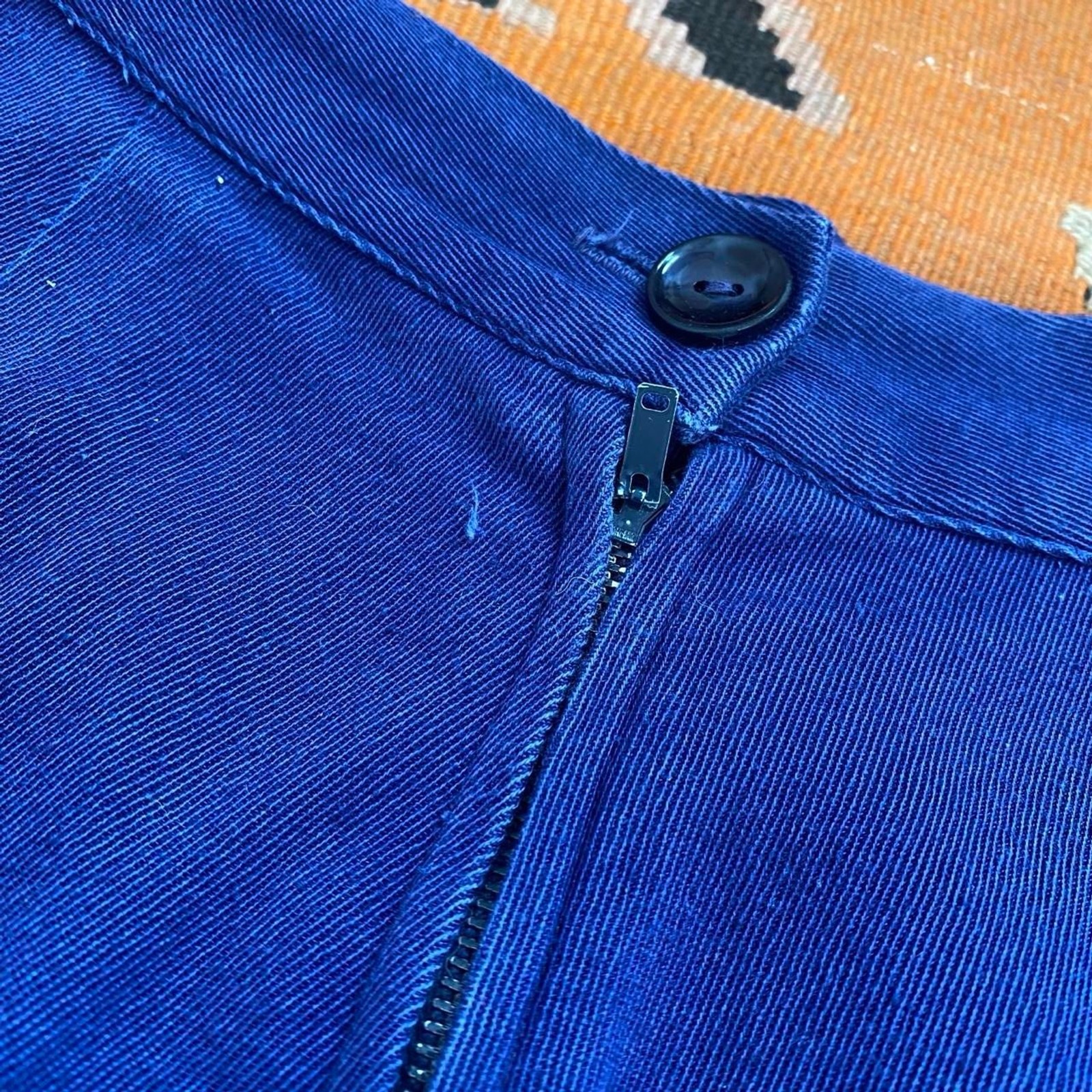1930s/1940s Catalina navy blue cotton shorts