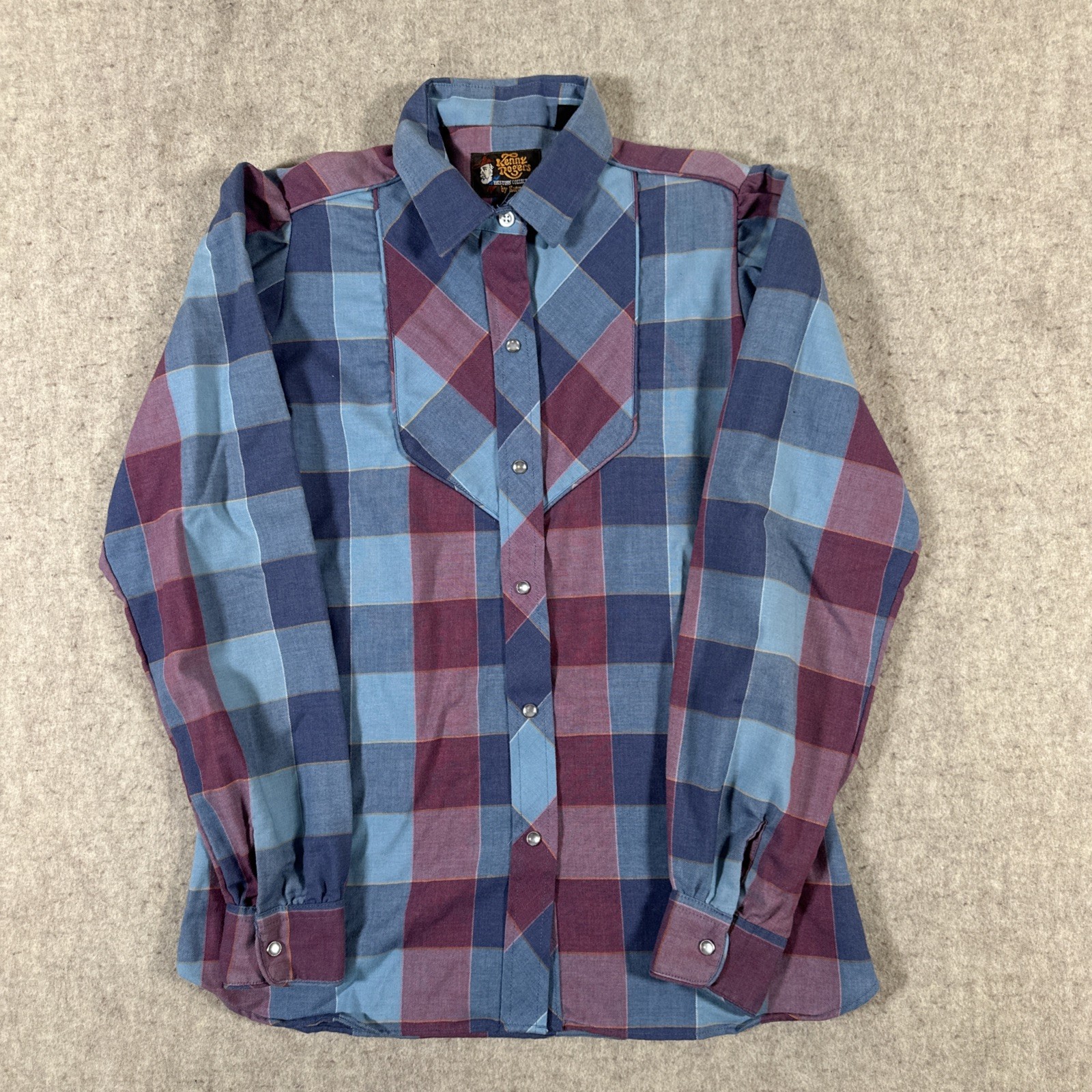 Vintage Kenny Rogers Shirt Small? Western Collection Karman Snap Button