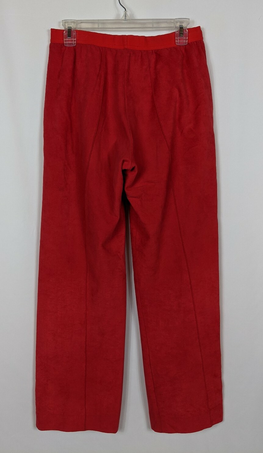 Burberry Vintage 70s Burberrys Red Pull On Pants Trousers Size 32 / 29 in waist