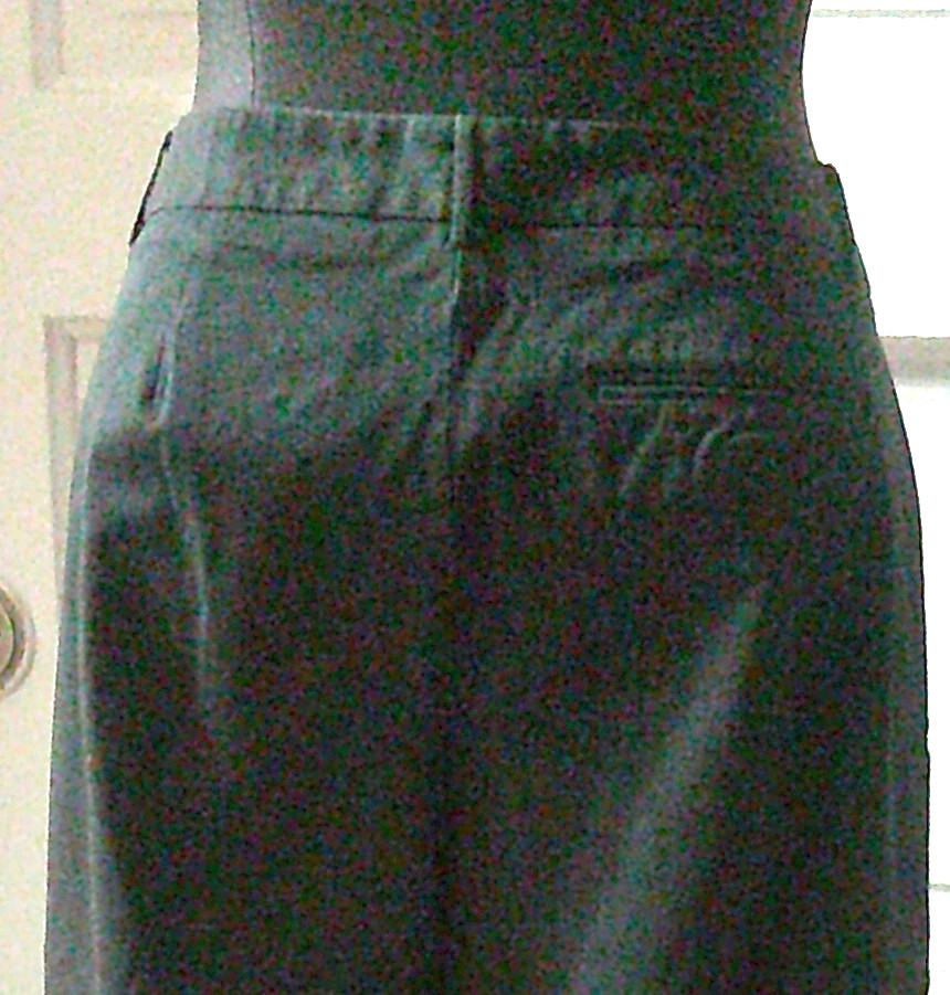 EXPRESS Stretch 90&rsquo;S Black Flat Front Pants Slacks 9/10 R