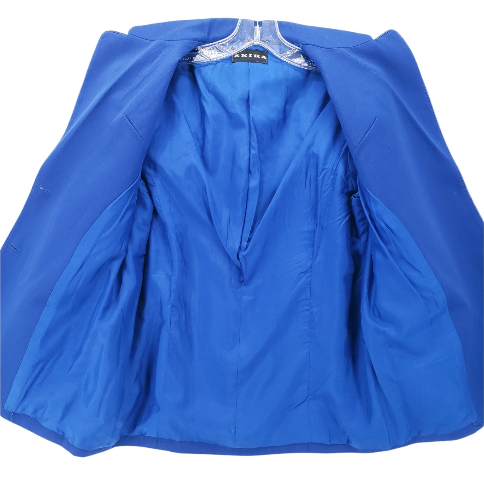 Vintage AKIRA 3-Piece Skirt Set Solid Blue Size Medium?