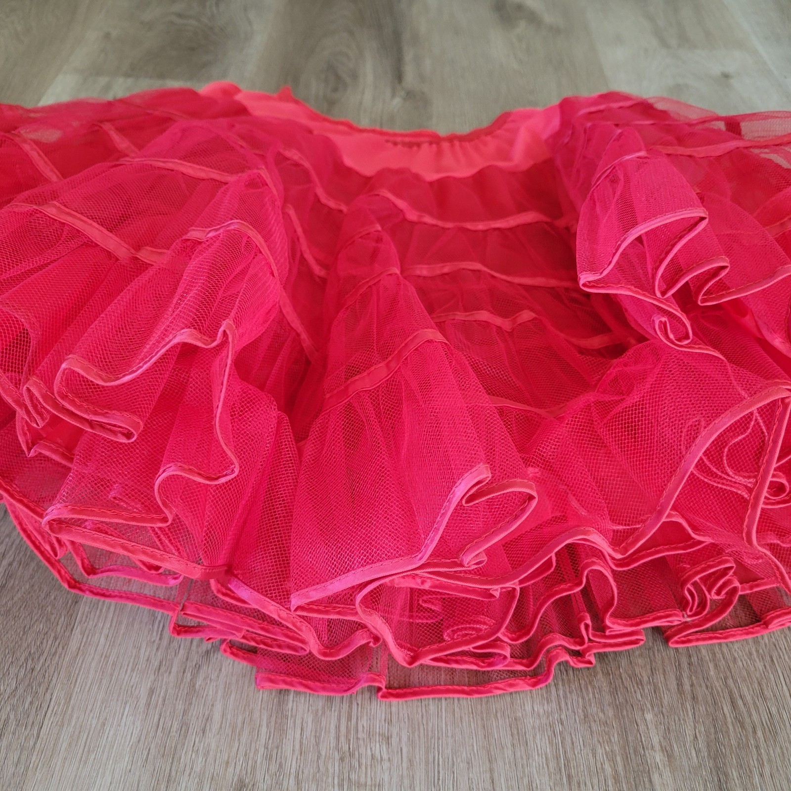Vintage Malco Modes Square Dance Petticoat Red Small/Medium