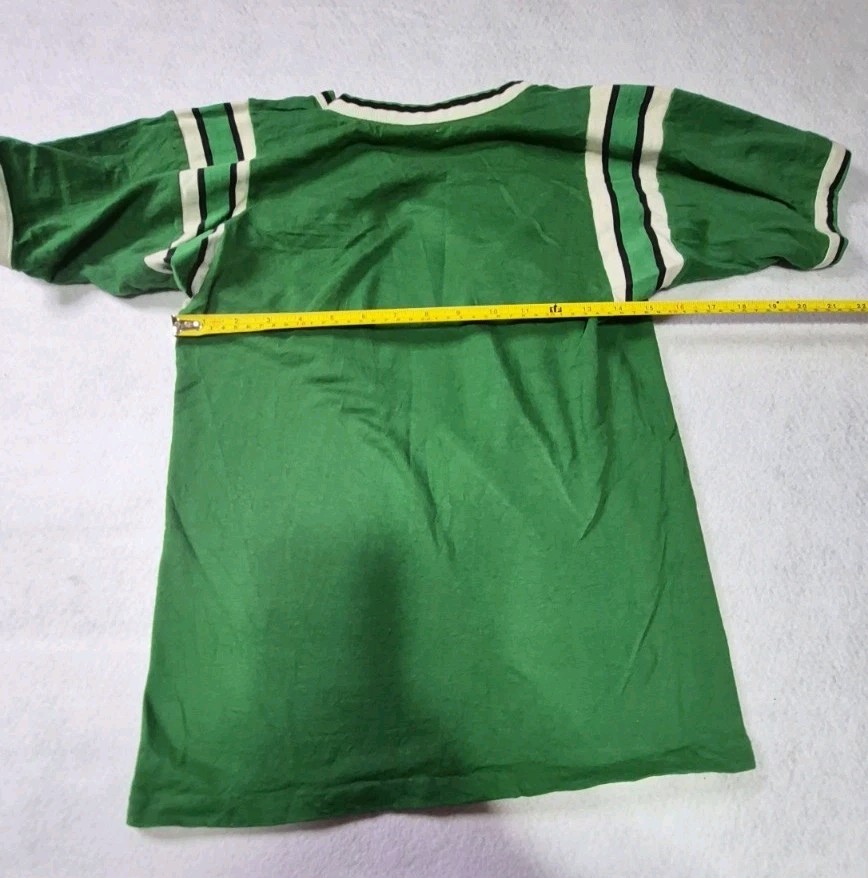 Vtg 80&rsquo;s Eastern Michigan University Jersey Style T Shirt Brand Wolf & Sons Sz S