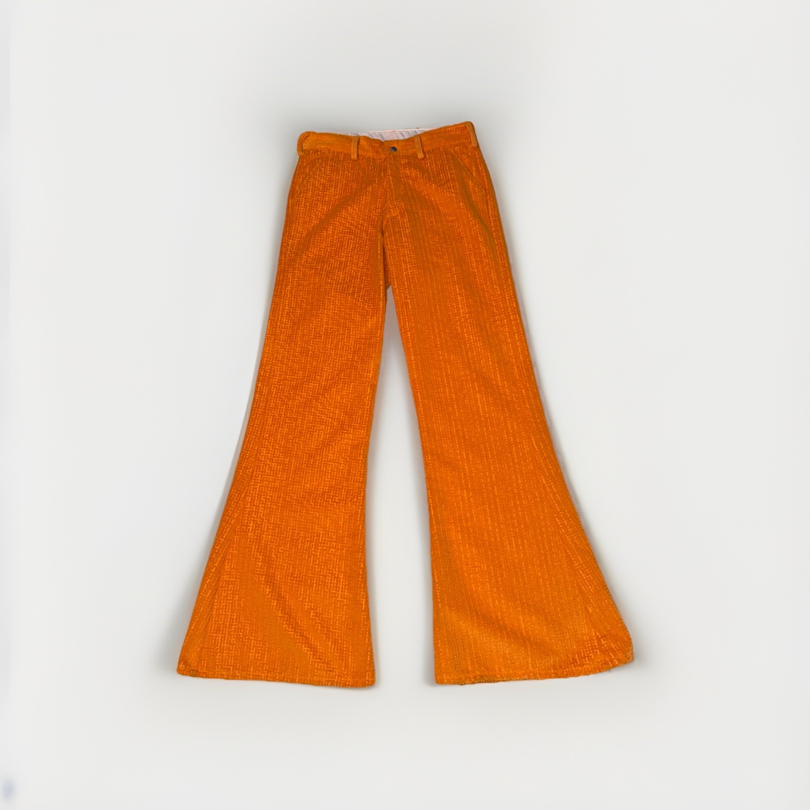Vintage Aaardvark&rsquo;s Odd Ark Flared Bell Bottoms Corduroy Pants Made In USA Sz 28
