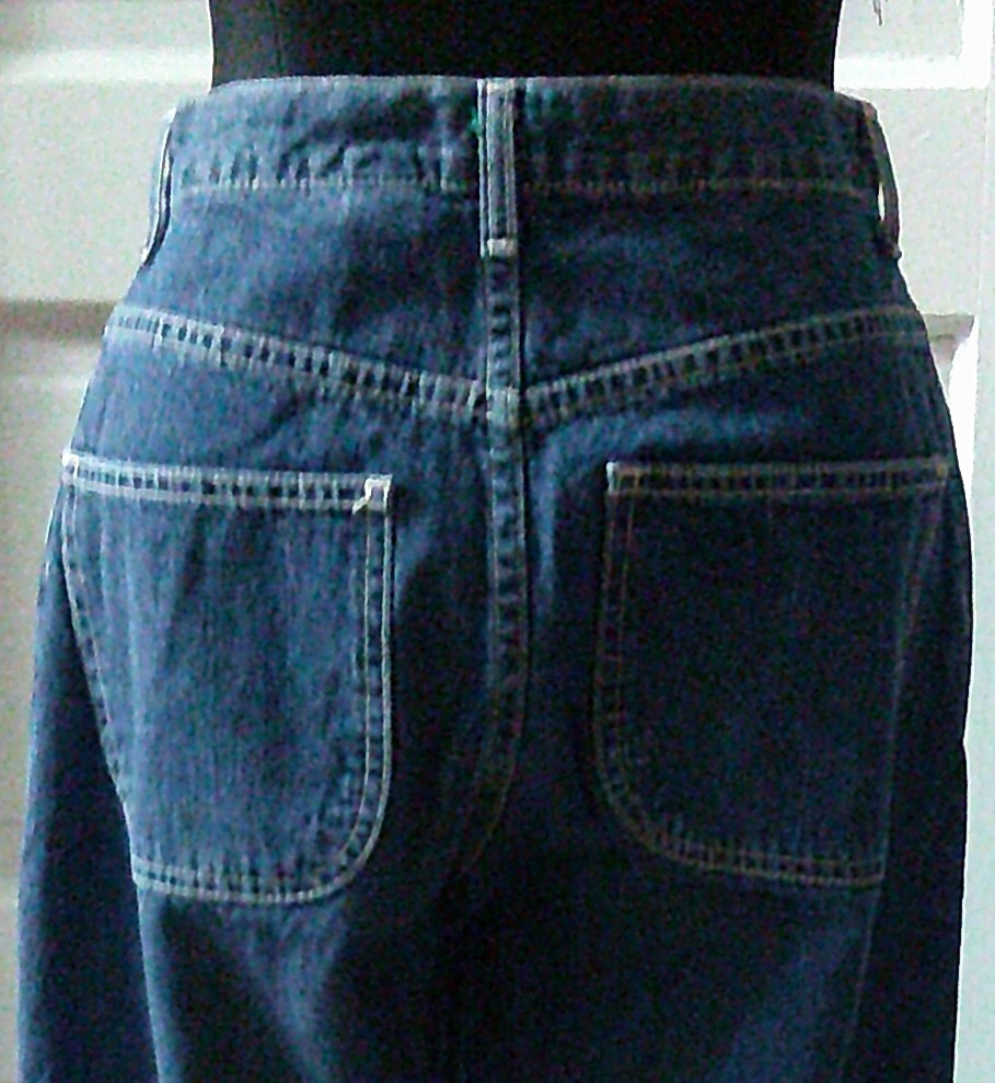 OLD NAVY Dark Weekend Denim Jeans 90&rsquo;s 4 LONG