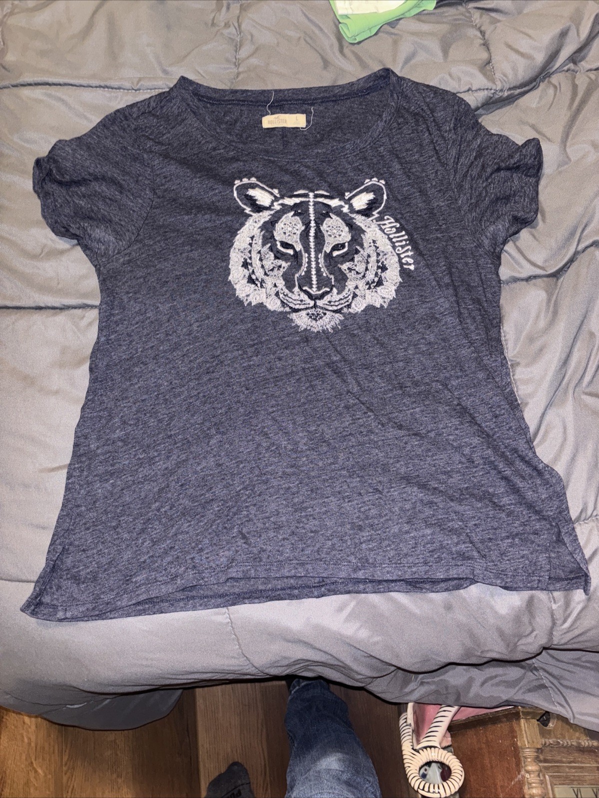 Hollister embroidered tiger shirt