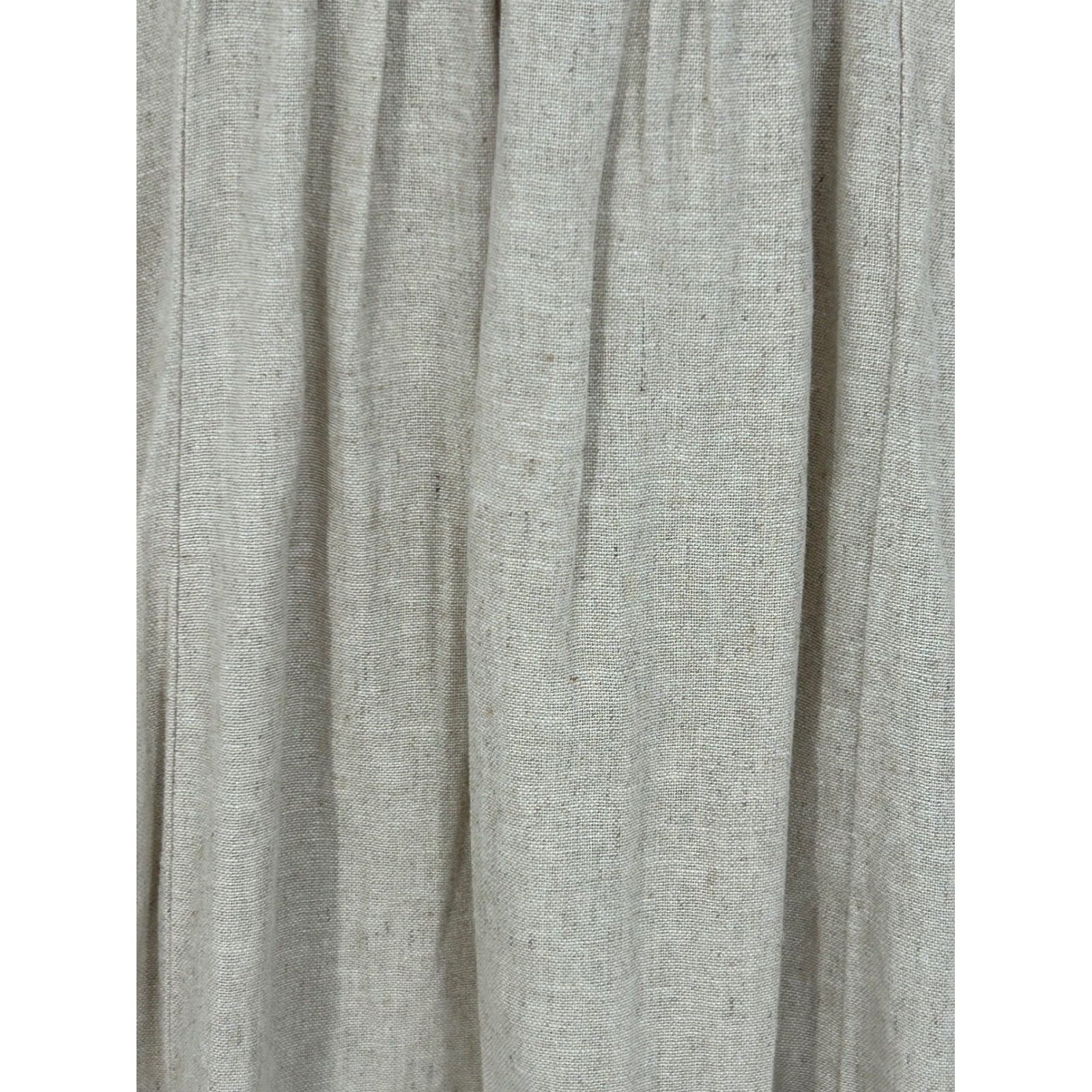 « NWT » Old Navy Linen Square Neck Smocked Back Tank Dress Size XL Neutral