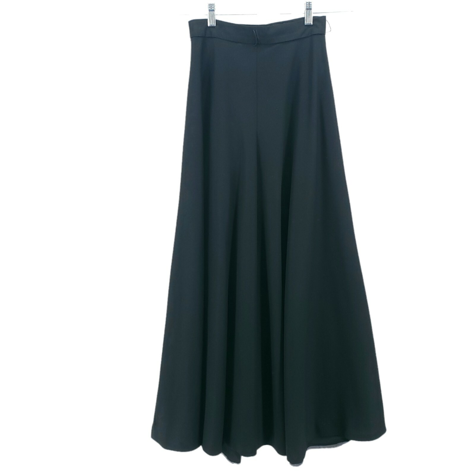 GIORGINI Vintage Ultra Flare Black Pants Size 8