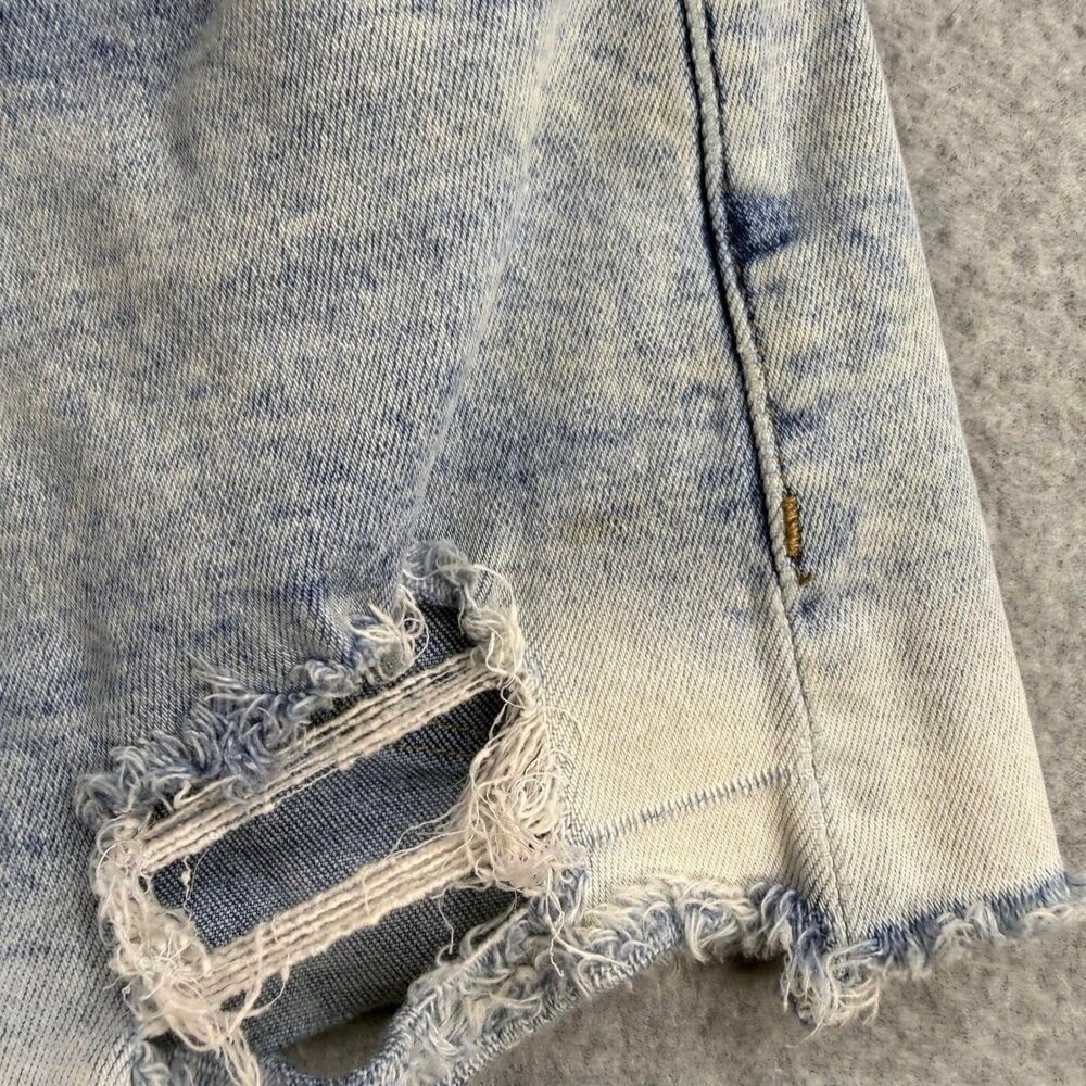 Vervet Denim Shorts Women XS Light Blue Excellent Distressed Cut Off Jean Casual