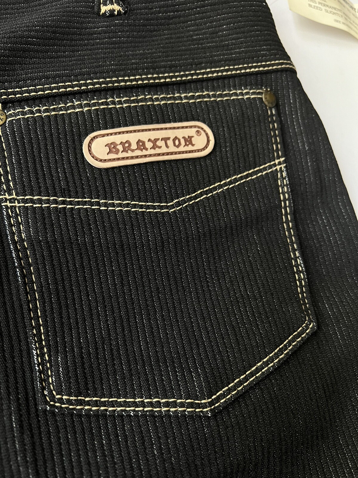 Vintage Braxton Stretch Pants Western Sz 16 Runs Small see description NWT