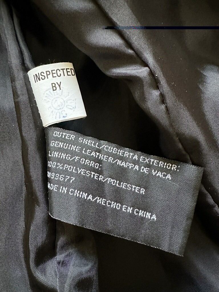 Jacqueline Ferrar Genuine Leather Jacket. Size Medium