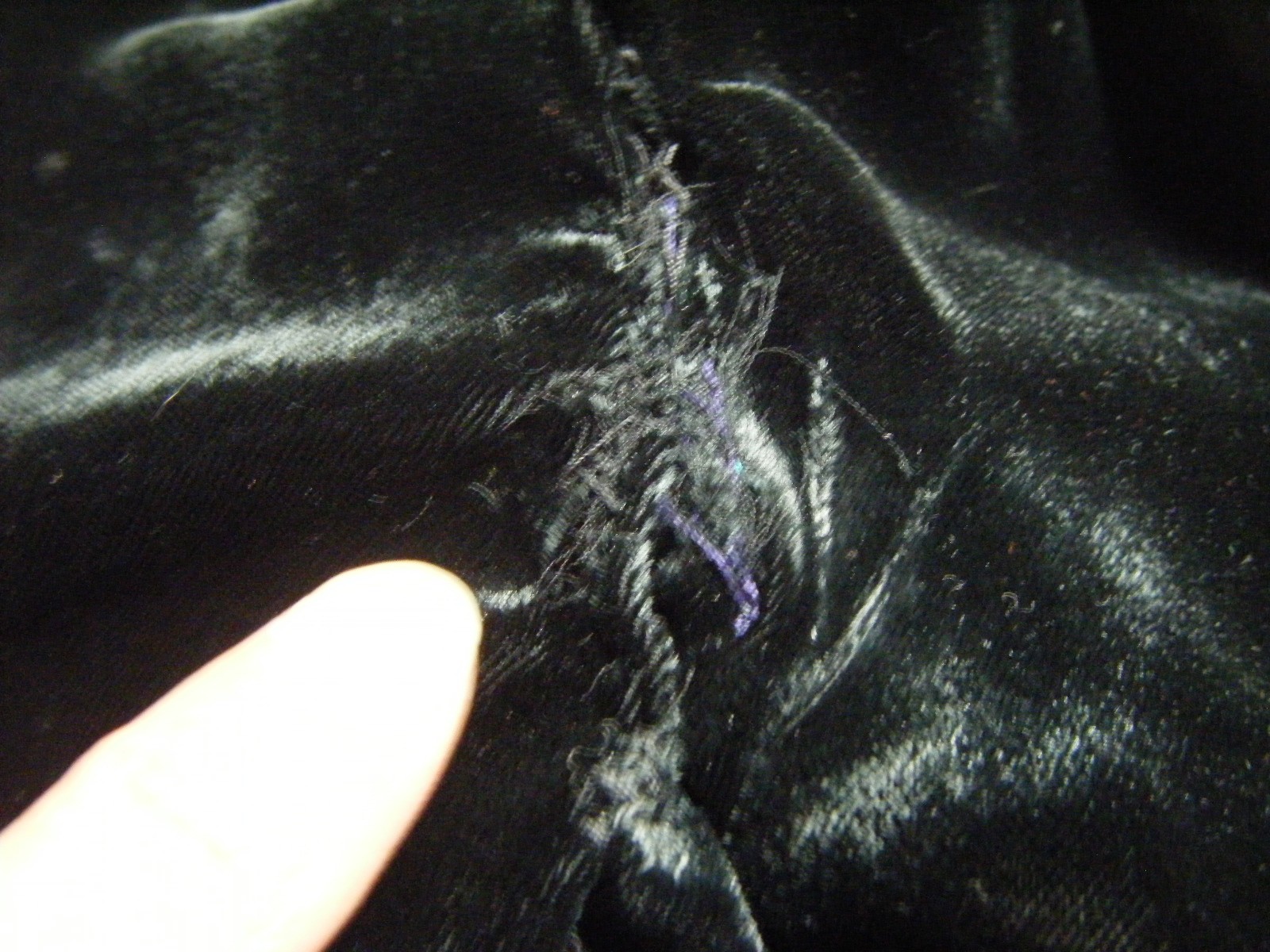 Antique 1920s Black Velvet Silk Bubble Collar Jacket- Bust 33/2XS, repaired