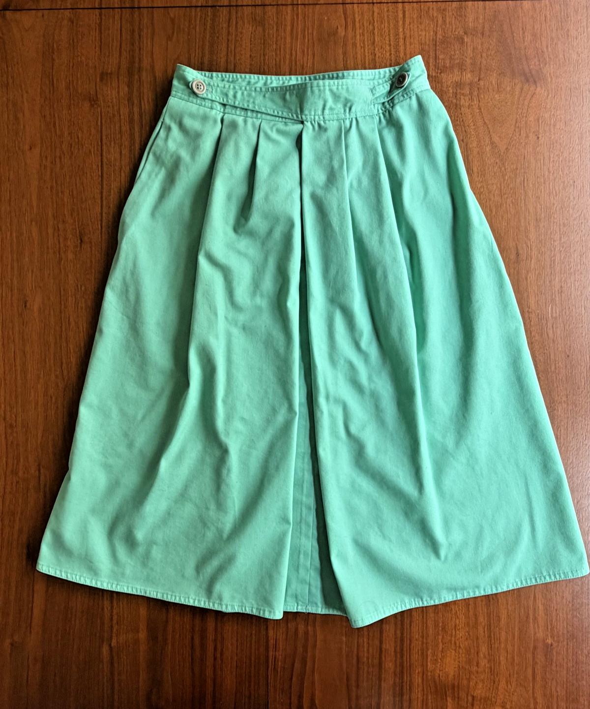 Vintage Giorgio Sant&rsquo;Angelo Marjer-Parts Women&rsquo;s Teal Skirt – Size 10